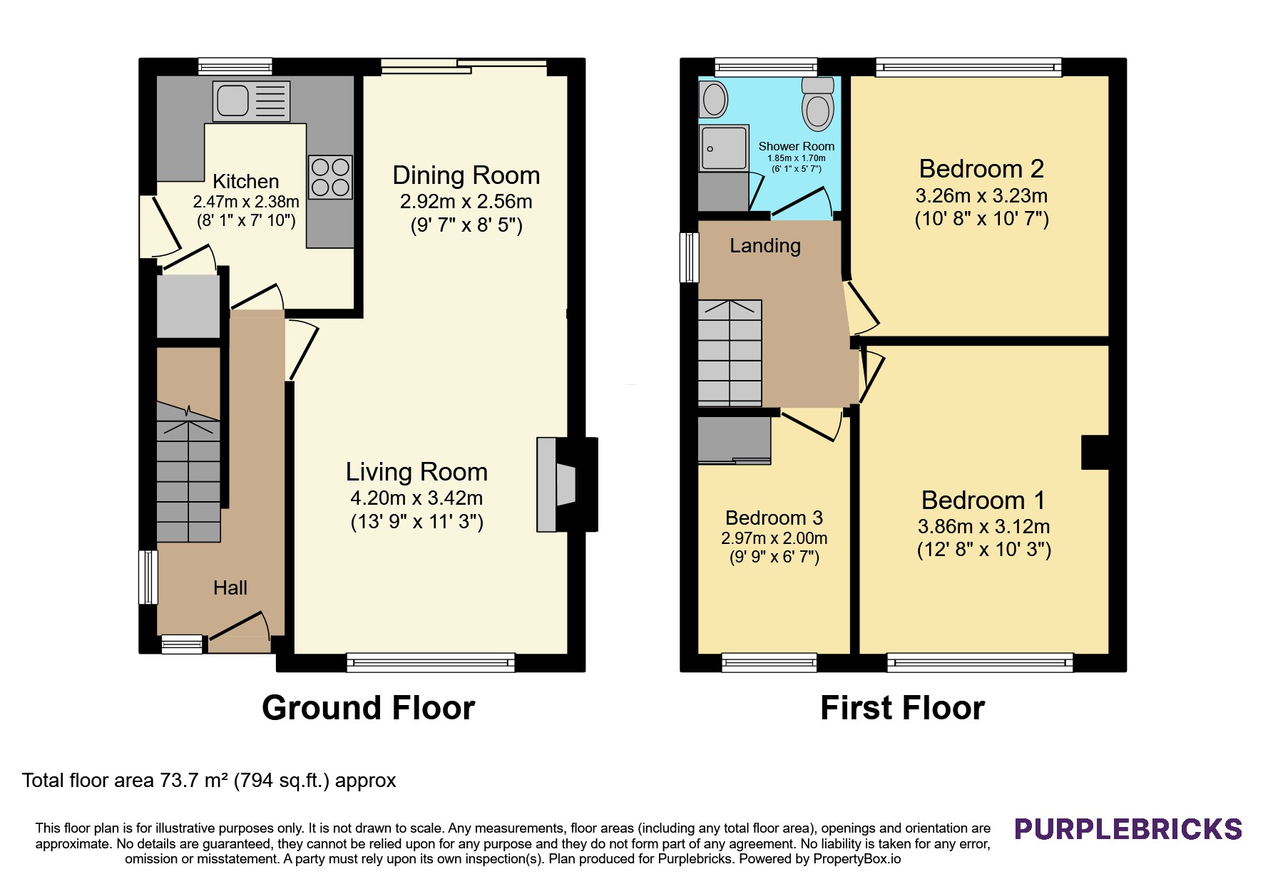 5, Dulverton Rise, Pontefract floorplan