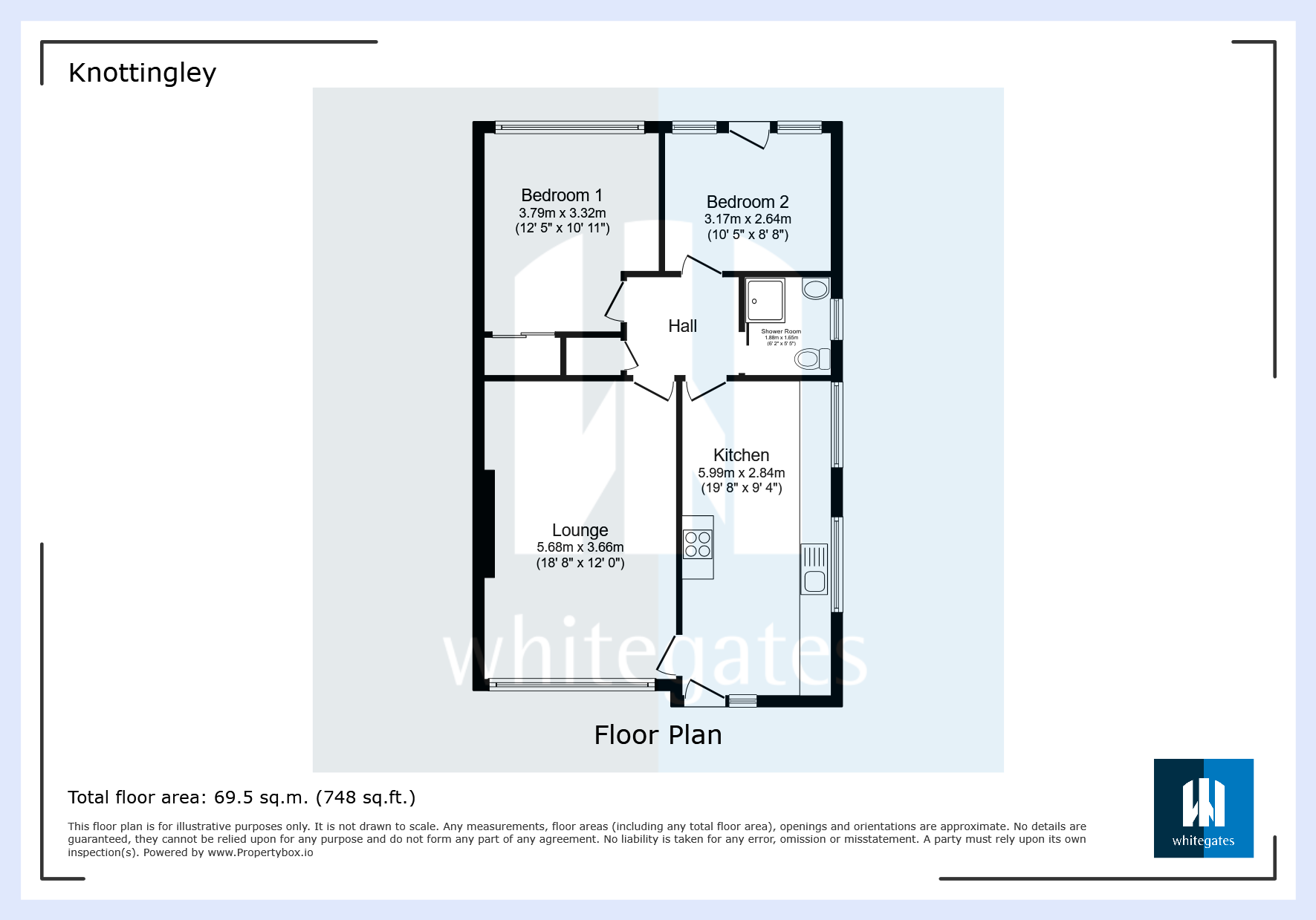 32, Belvoir Drive, Knottingley floorplan
