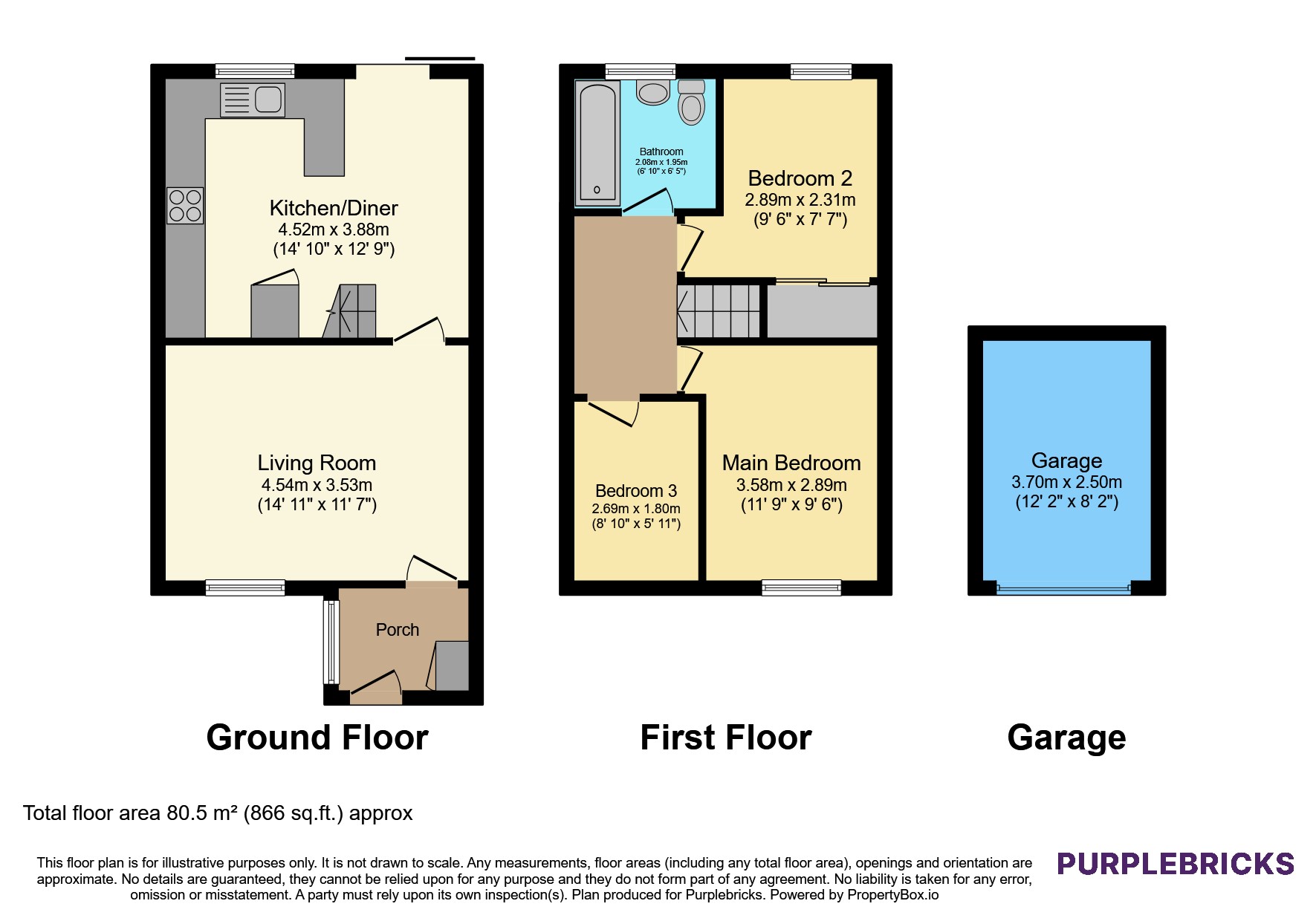 Salters Way, Dunstable floorplan