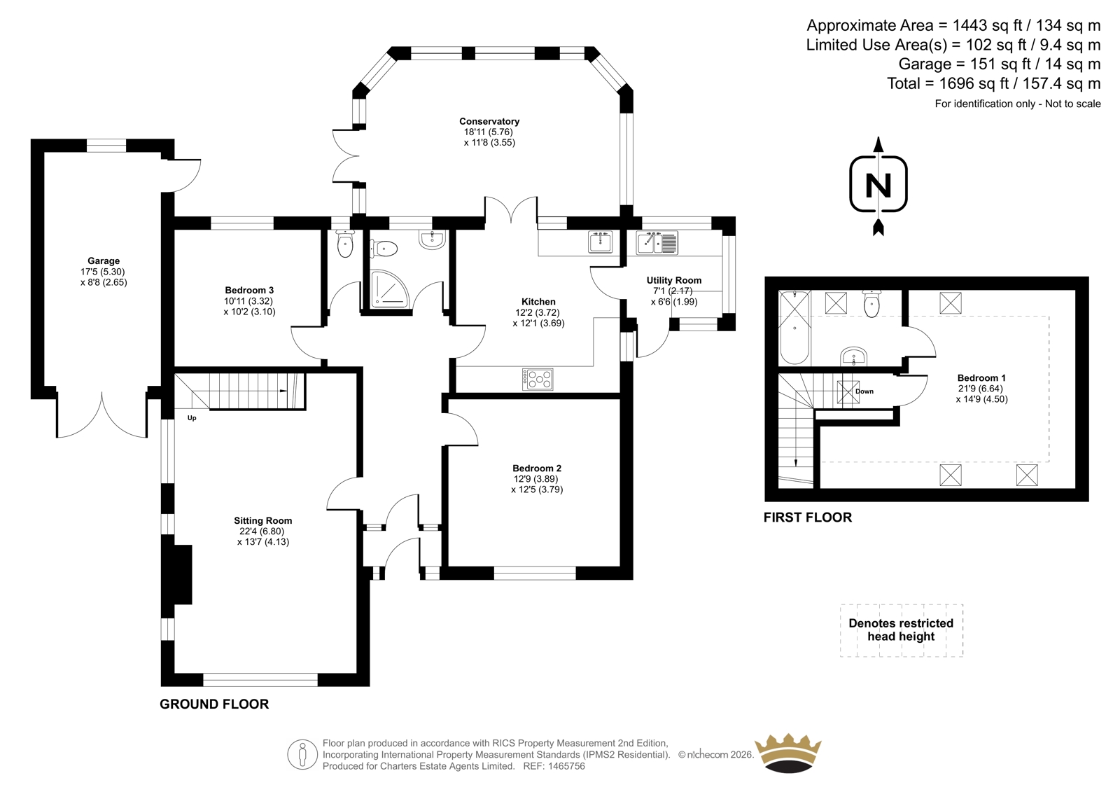 Leander,, West Street, West Sussex floorplan