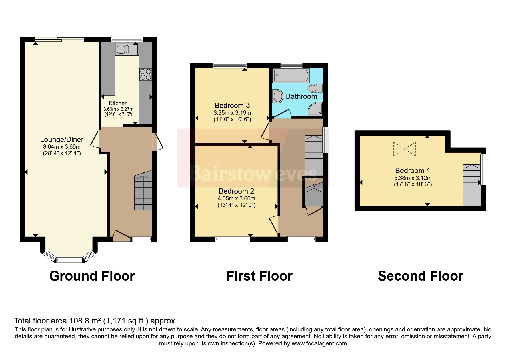 252, Pasture Road, Nottingham floorplan