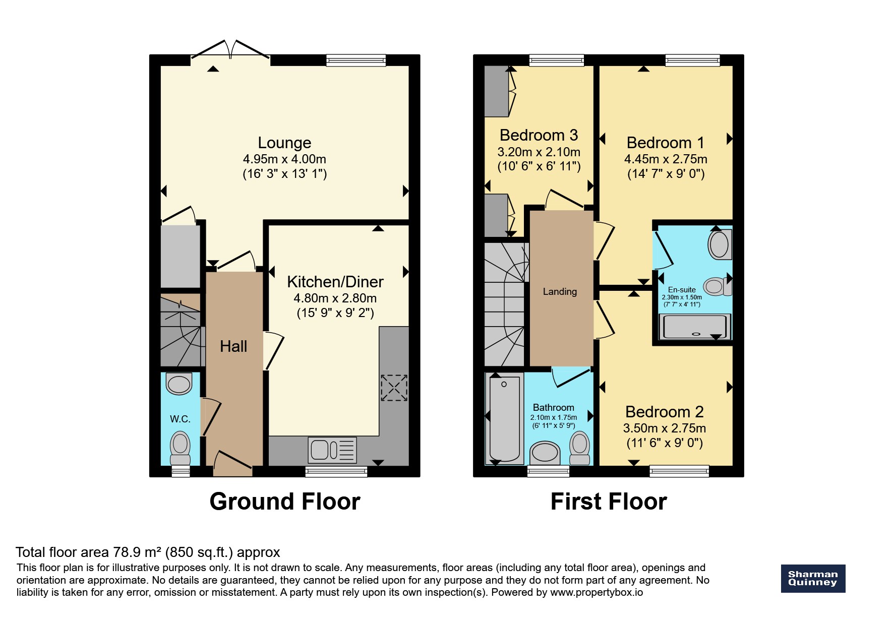 48, Brewton Drive, Peterborough floorplan