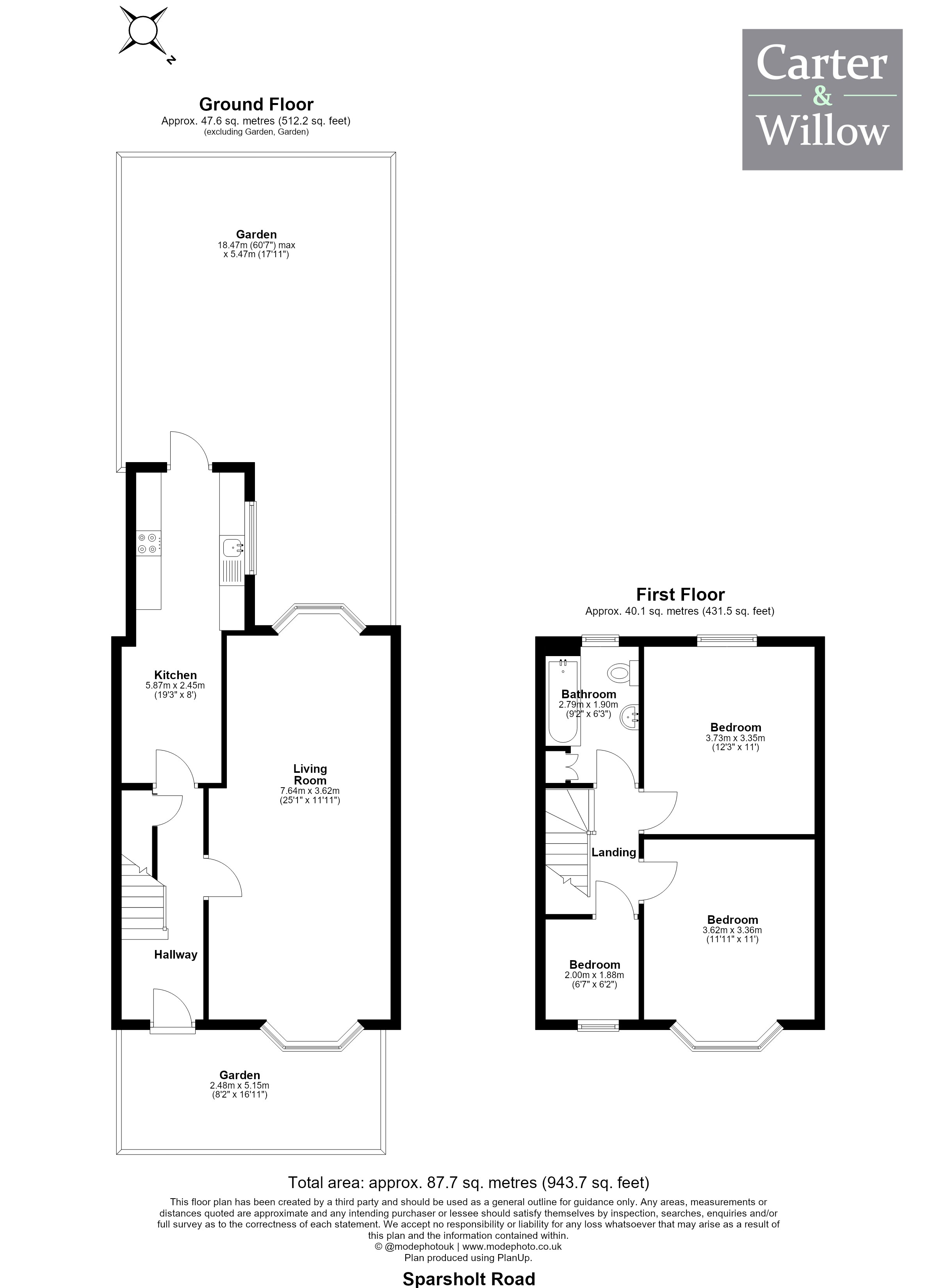 6, Sparsholt Road, Barking floorplan