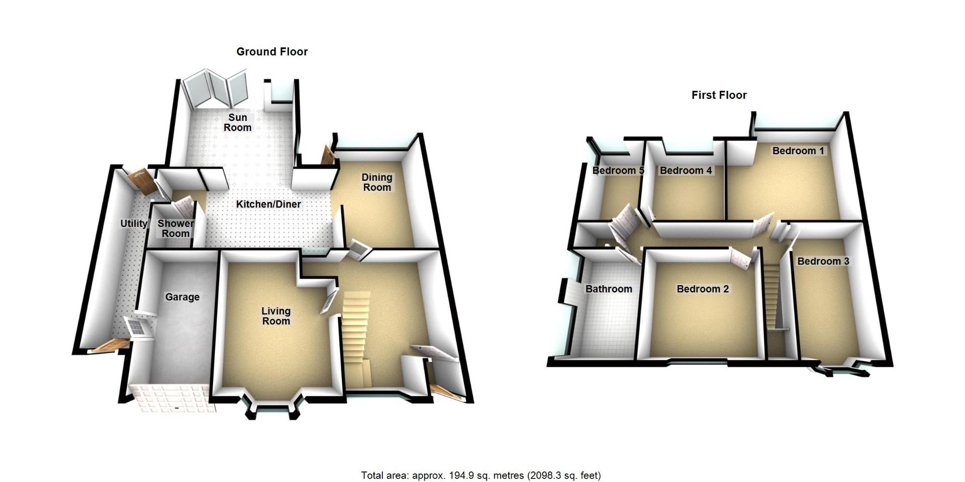 7, Brierdene Crescent, Whitley Bay floorplan