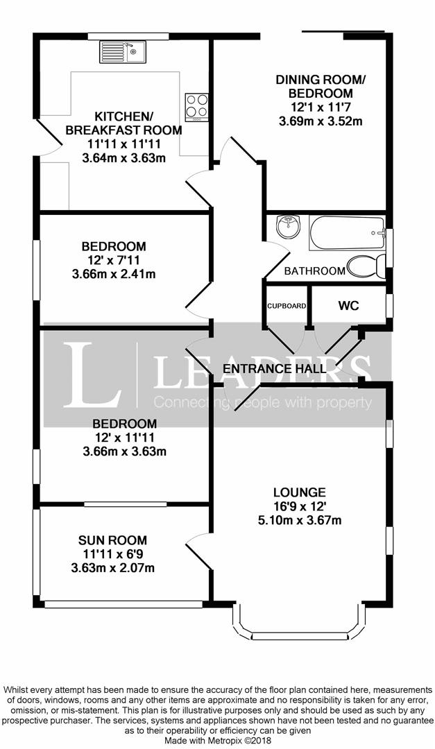 3 Bedrooms Detached bungalow for sale in Jefferies Lane, Goring-By-Sea, Worthing BN12