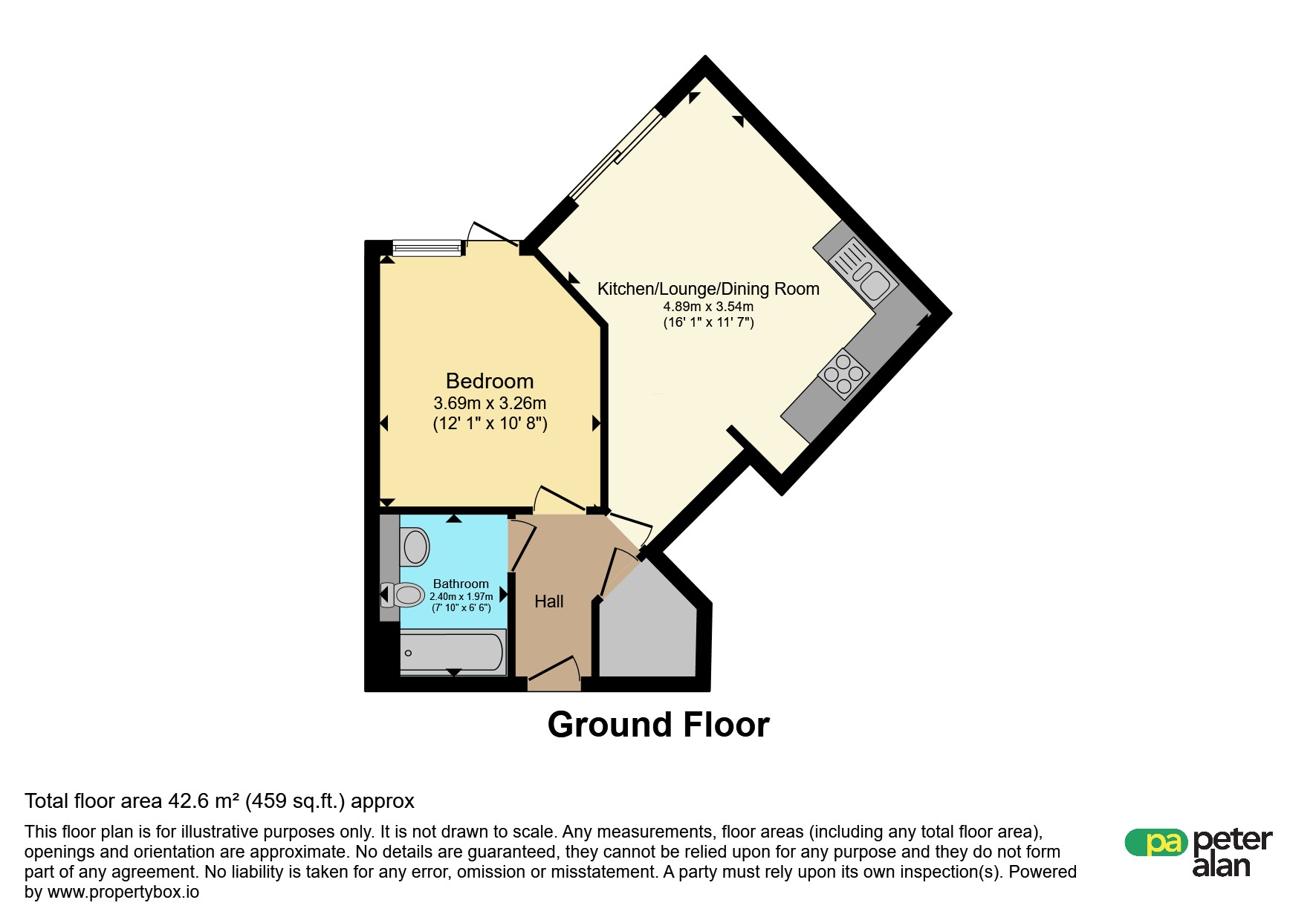 Apartment 17, Woodlands, Hayes Road, Penarth floorplan