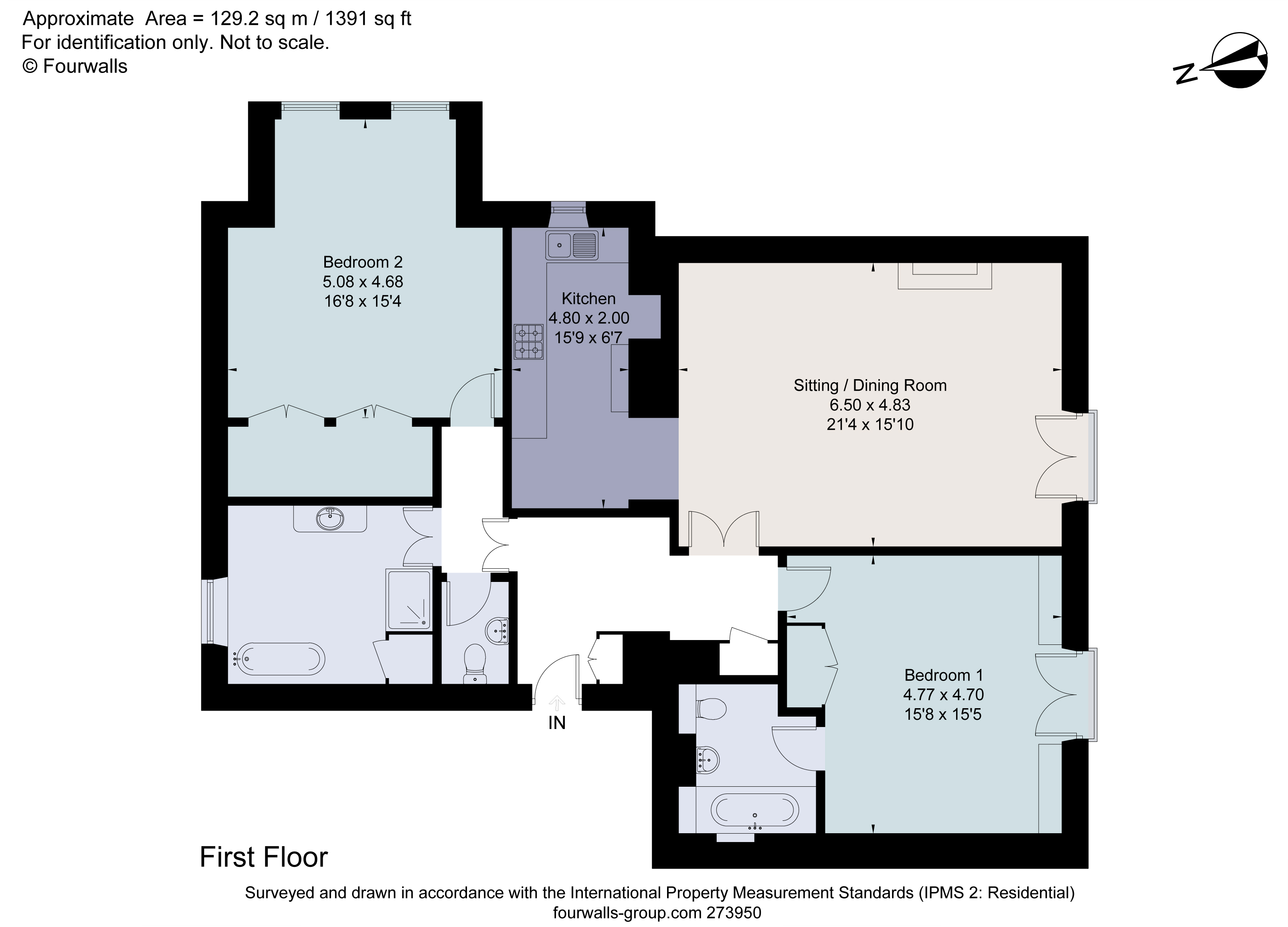 Sherborne House, Sherborne, Cheltenham, Gloucestershire GL54, 2 bedroom