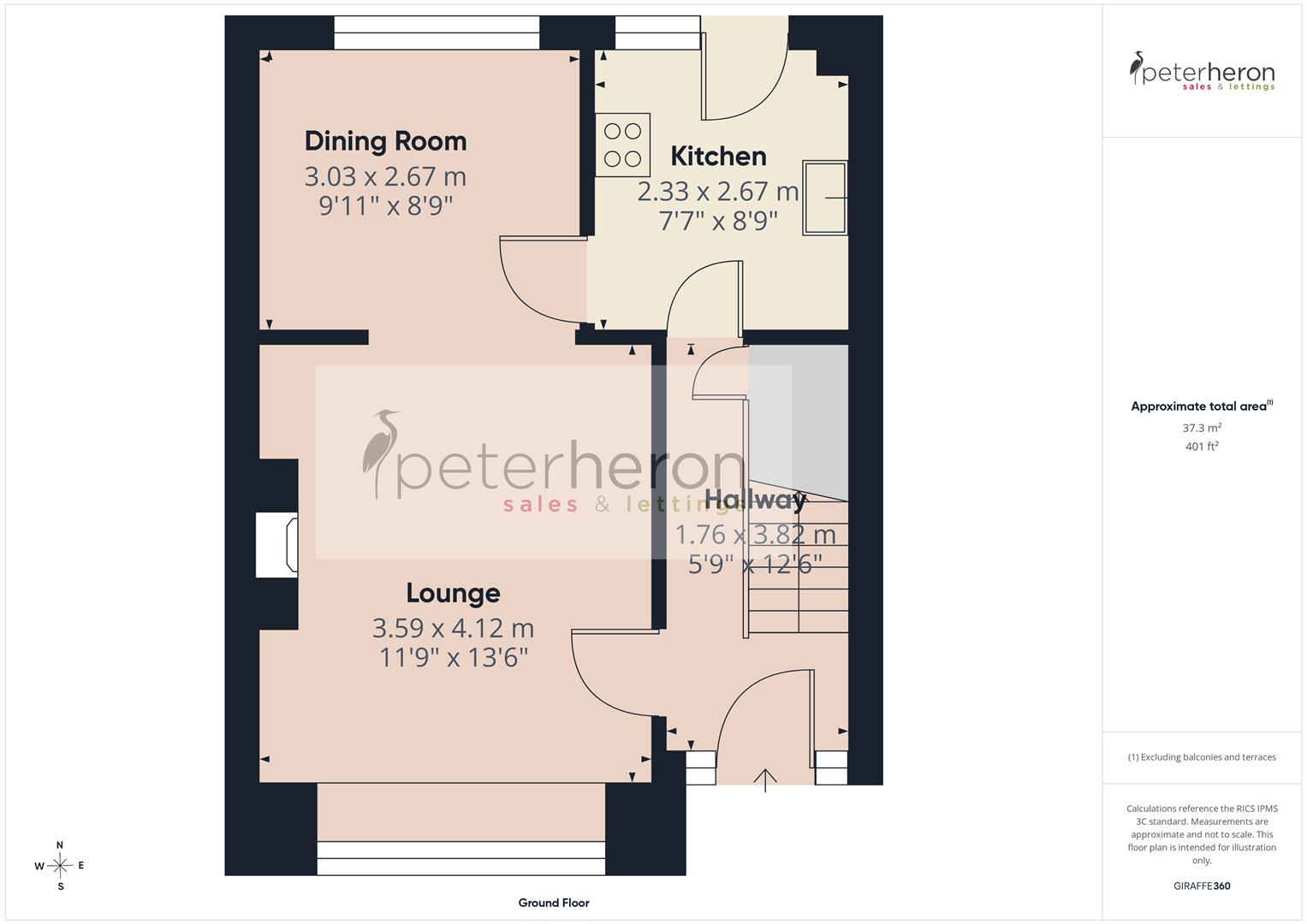 5, Elstree Square, Sunderland floorplan