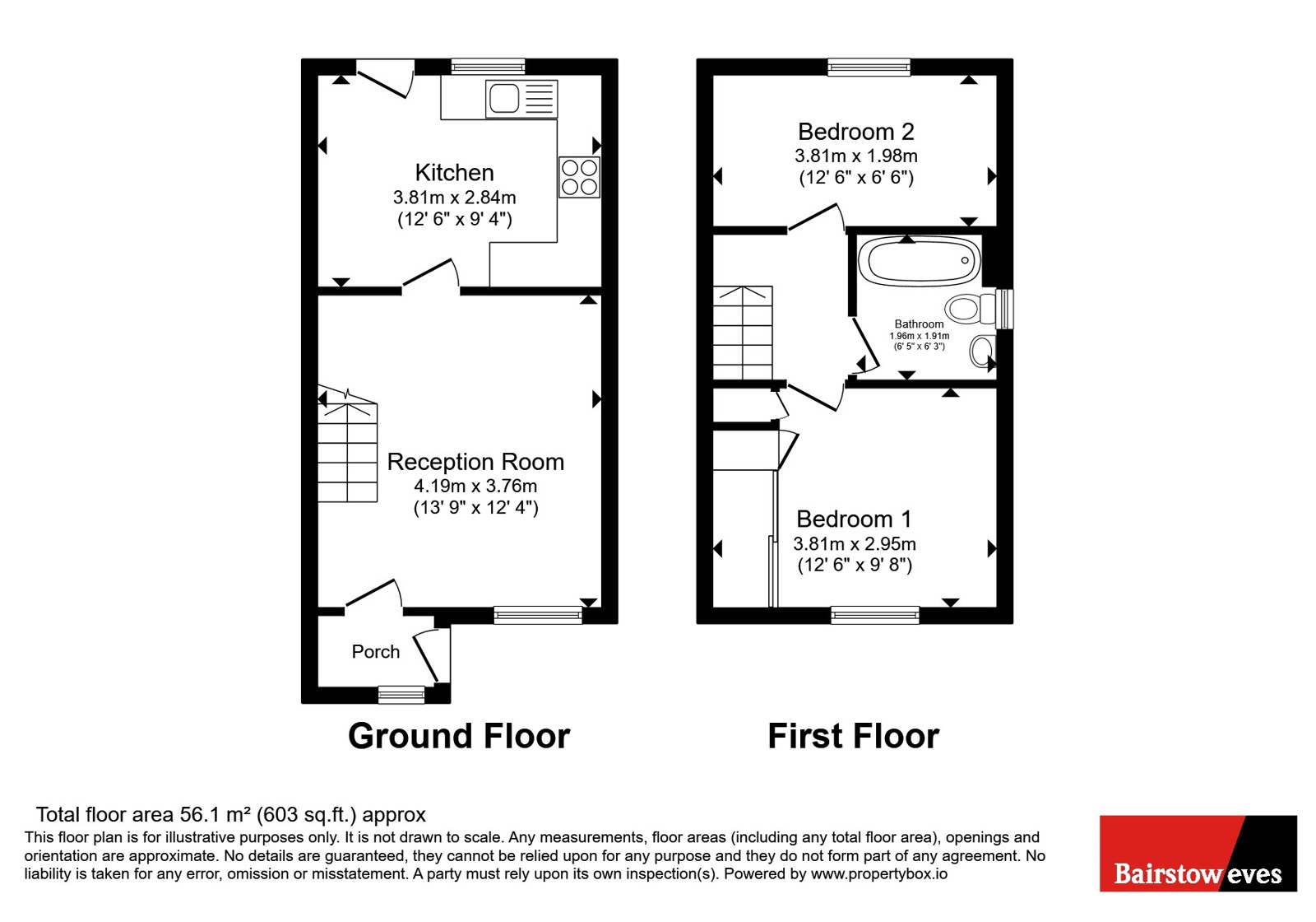 16, Hadleigh Close, Nottingham floorplan