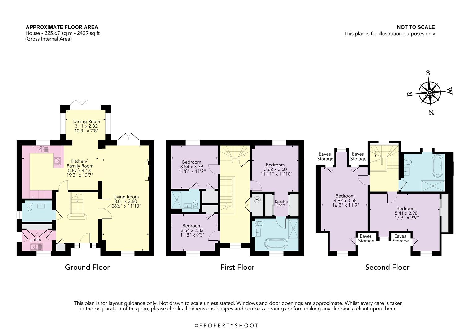 25, Queensbury Gardens, Ascot floorplan