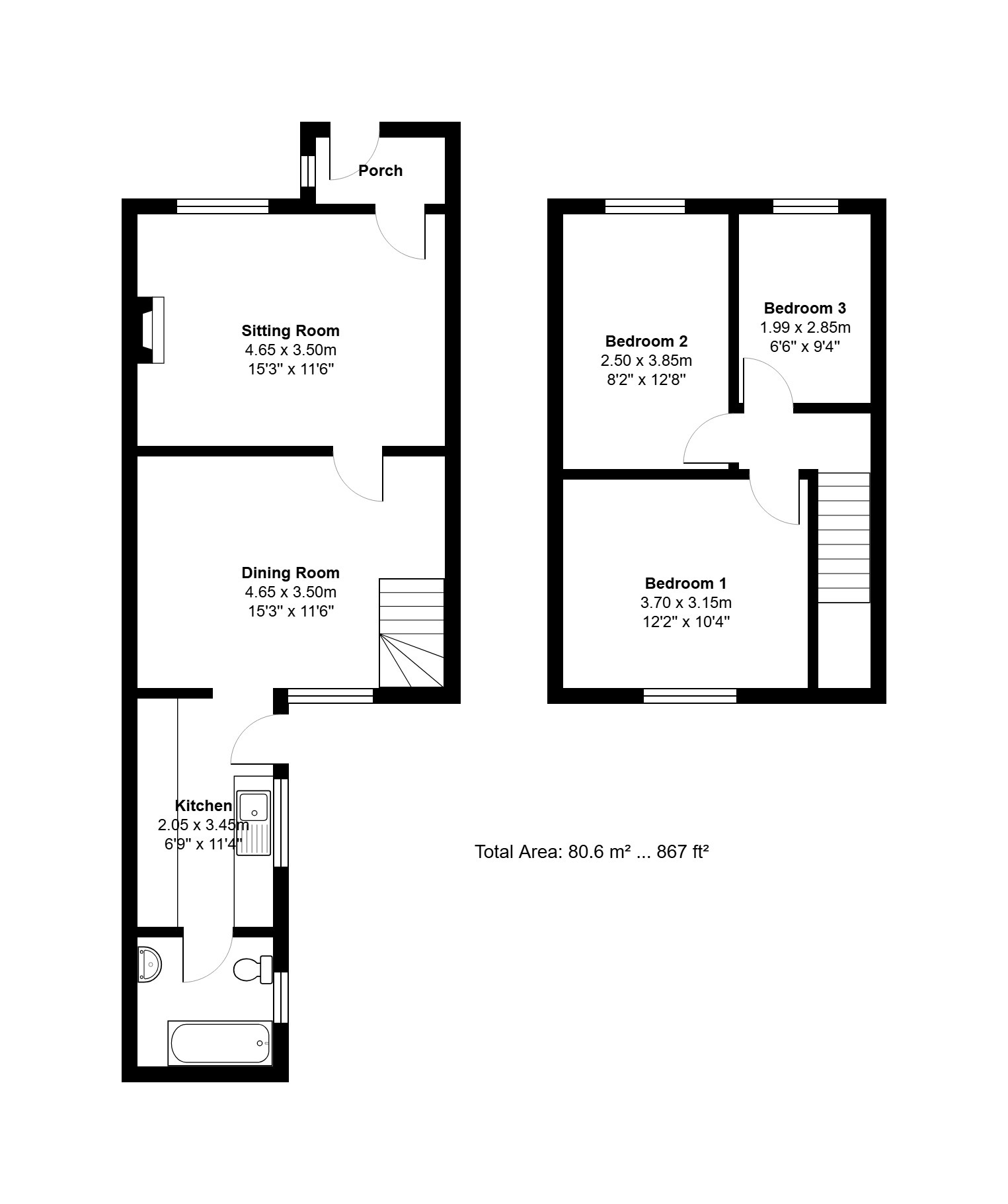10, Malthouse Crescent, King's Lynn floorplan