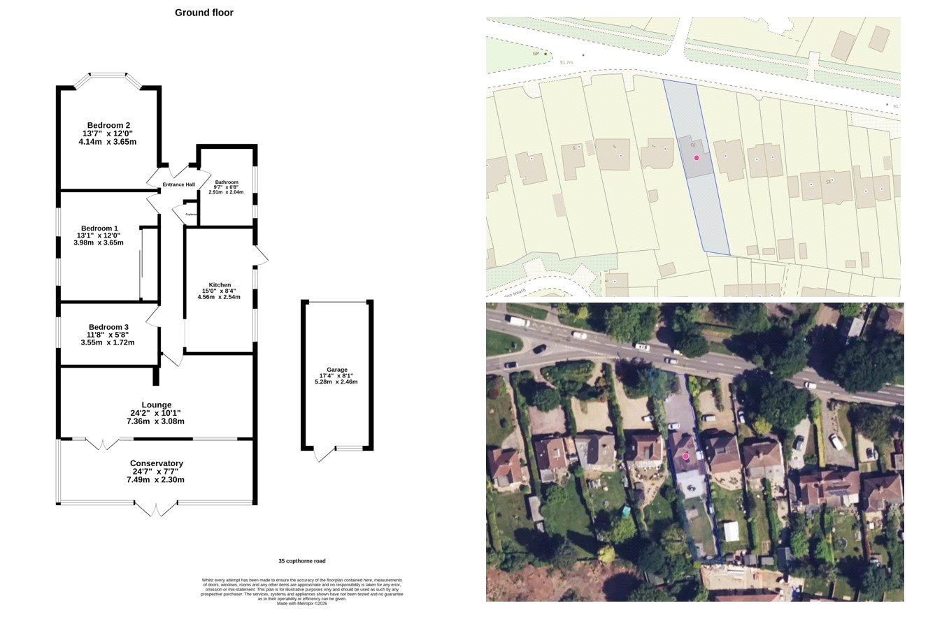 Copthorne Road, East Grinstead floorplan