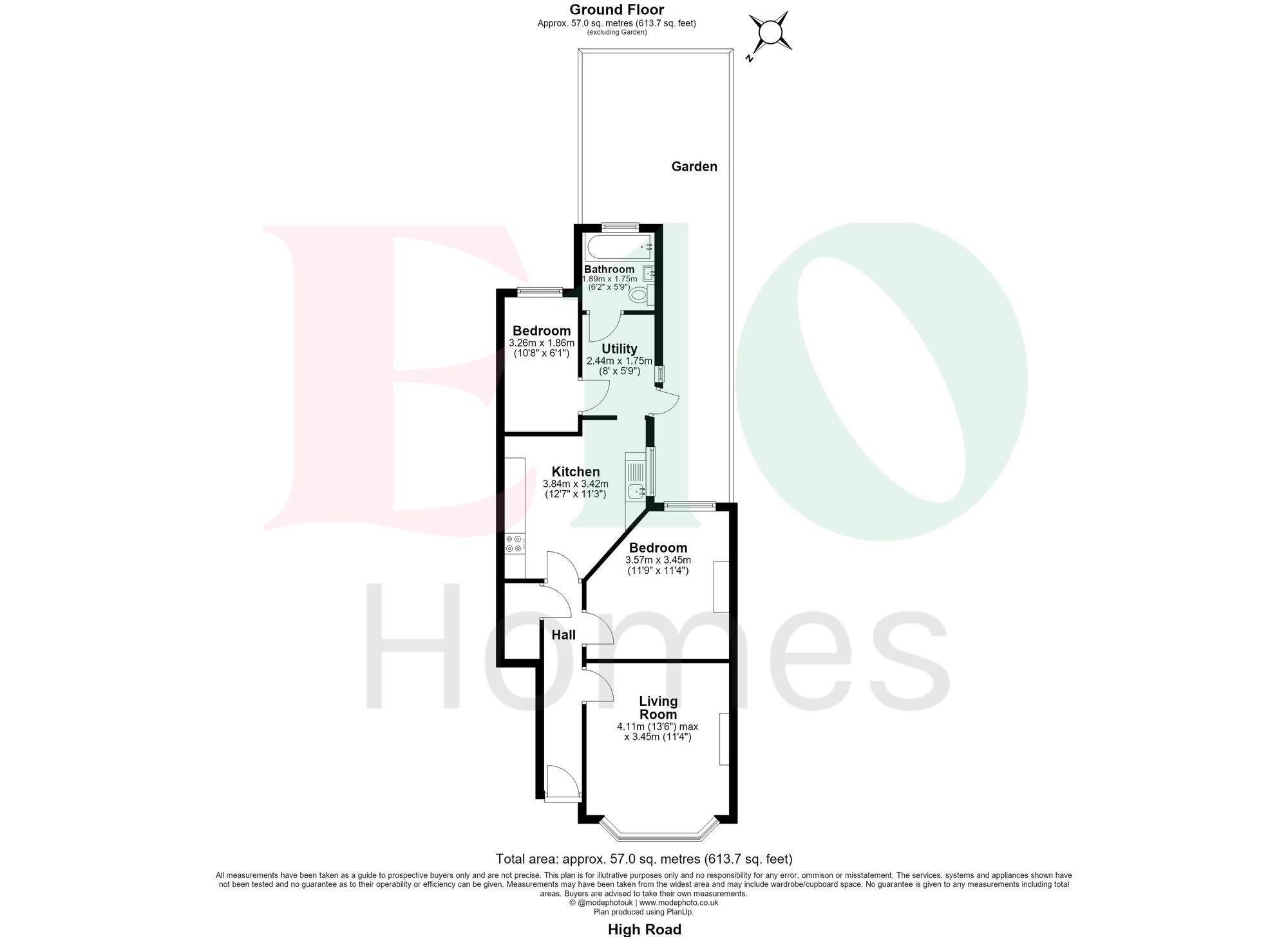 578 High Road Leyton, London floorplan