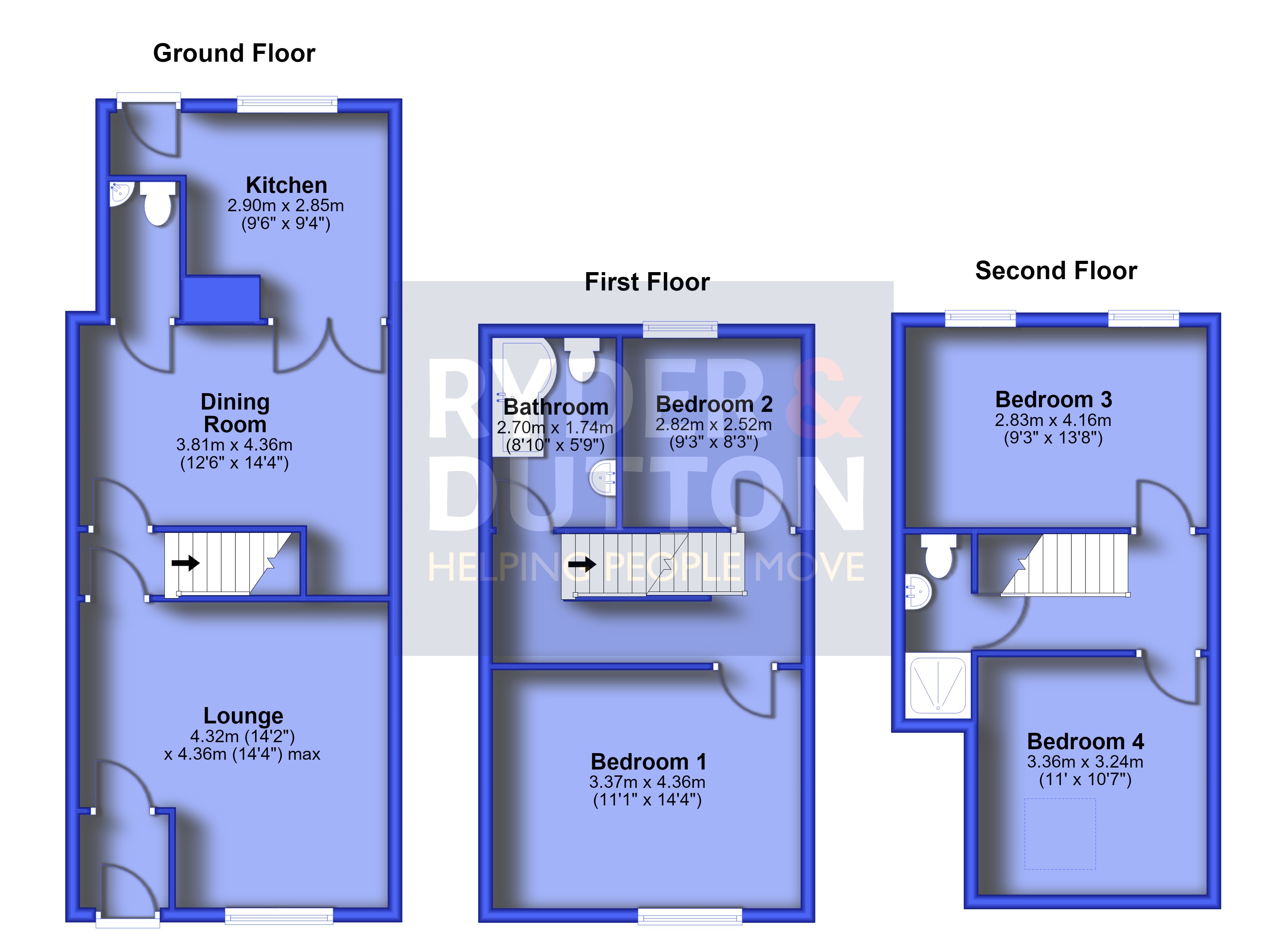 24, Neath Street, Oldham floorplan