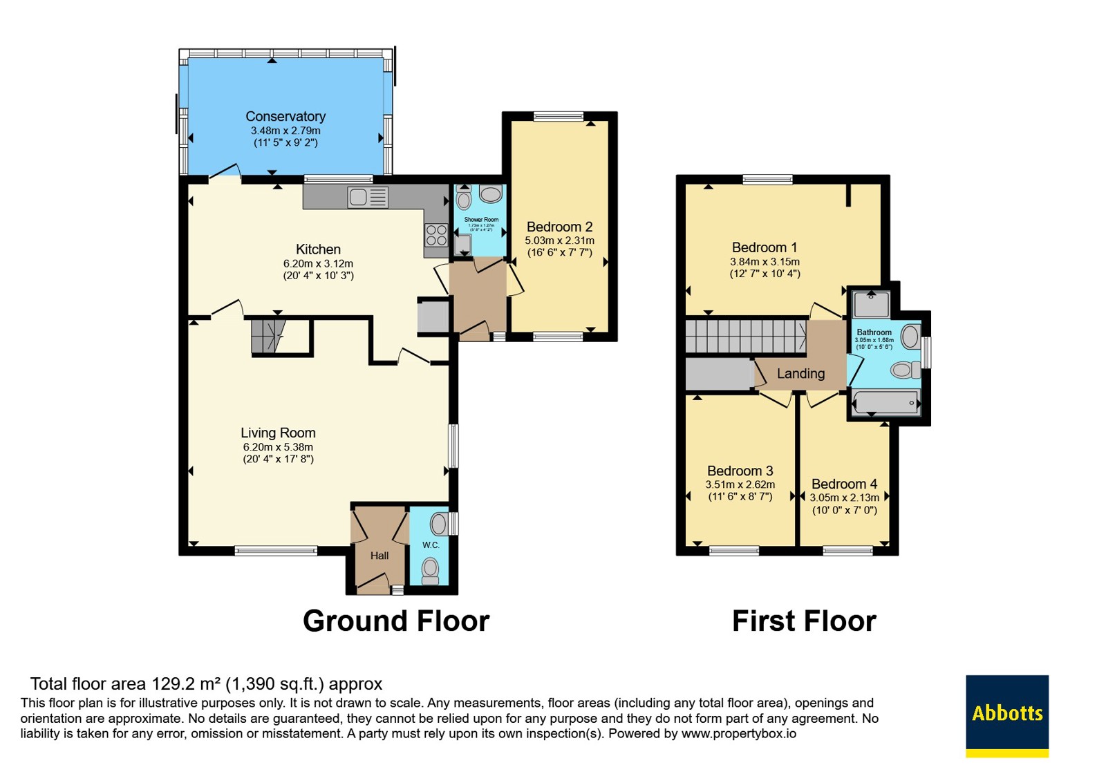 47, Vicarage Walk, Thetford floorplan