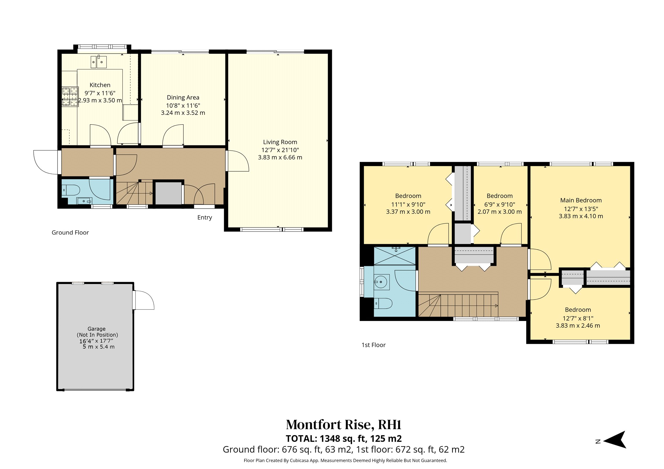 29, Montfort Rise, Surrey floorplan