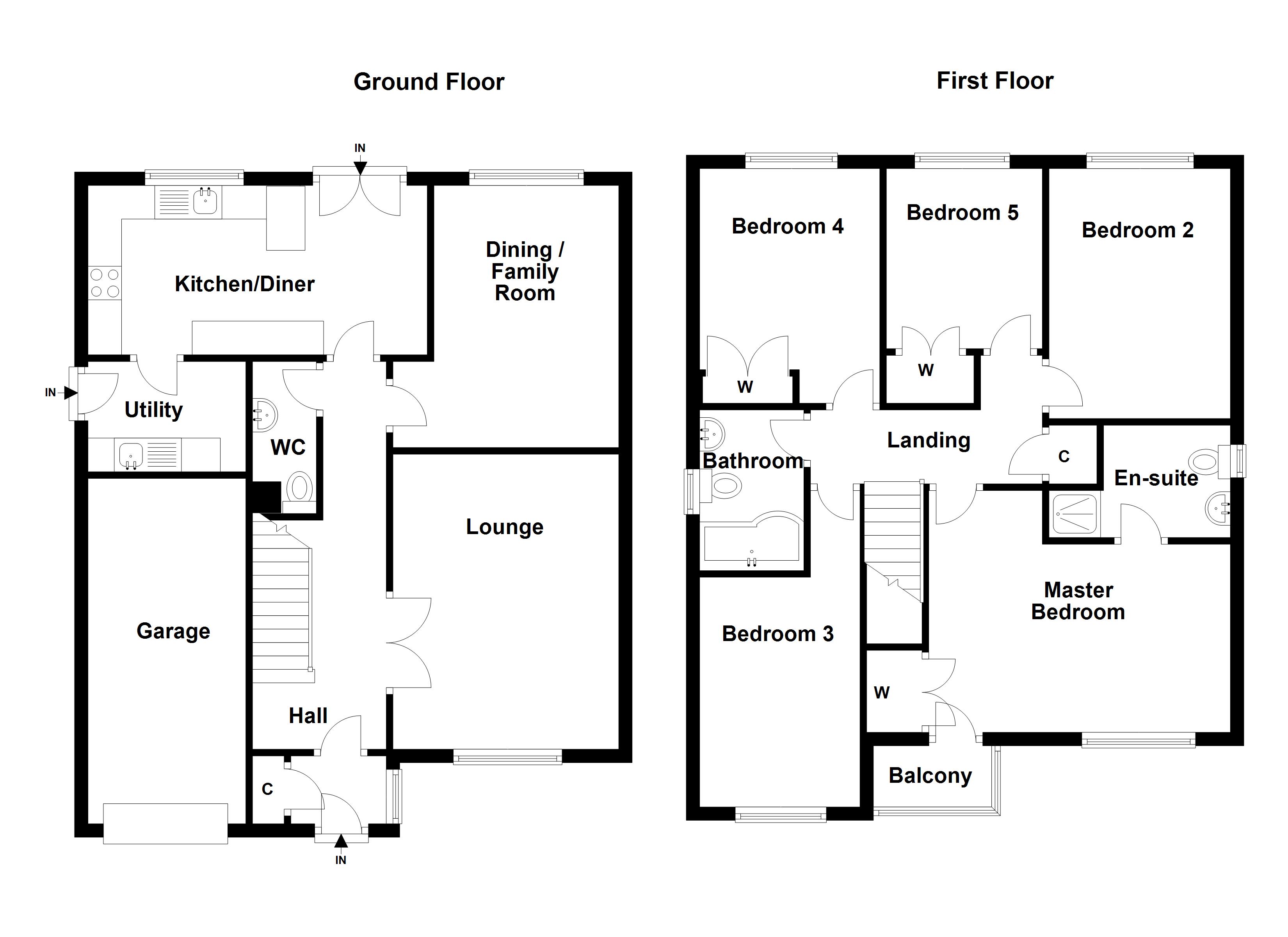 5 Bedrooms Detached house for sale in Joseph Cumming Gardens, Broxburn, West Lothian EH52