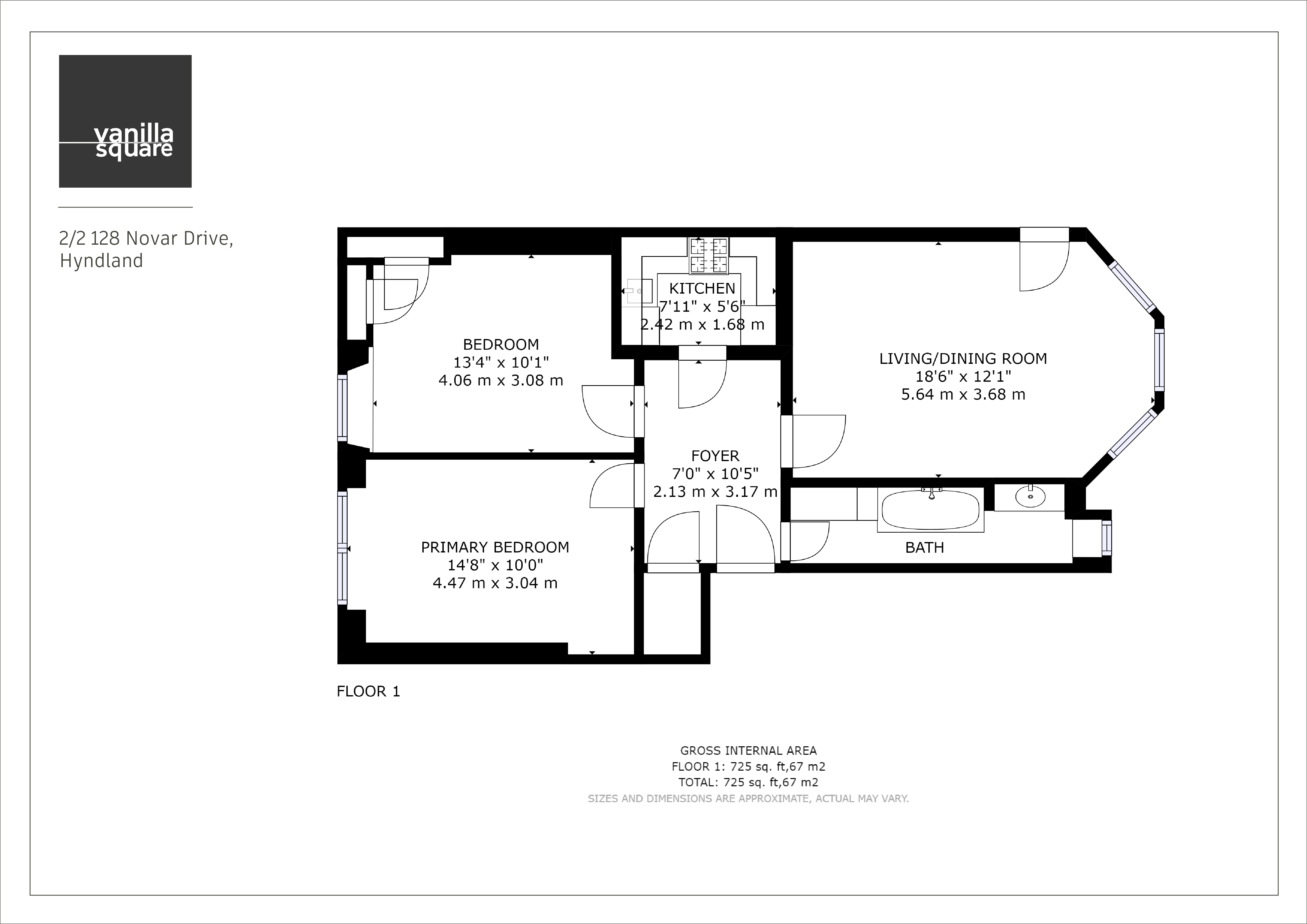 Novar Drive, Dowanhill, Glasgow G12, 2 bedroom flat for sale 60873801