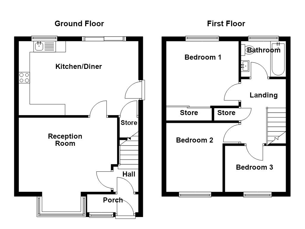 Browning Road, Manchester floorplan
