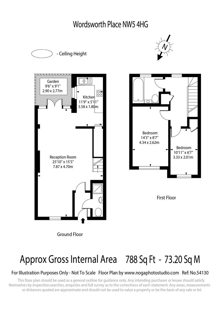 26, Wordsworth Place, London floorplan