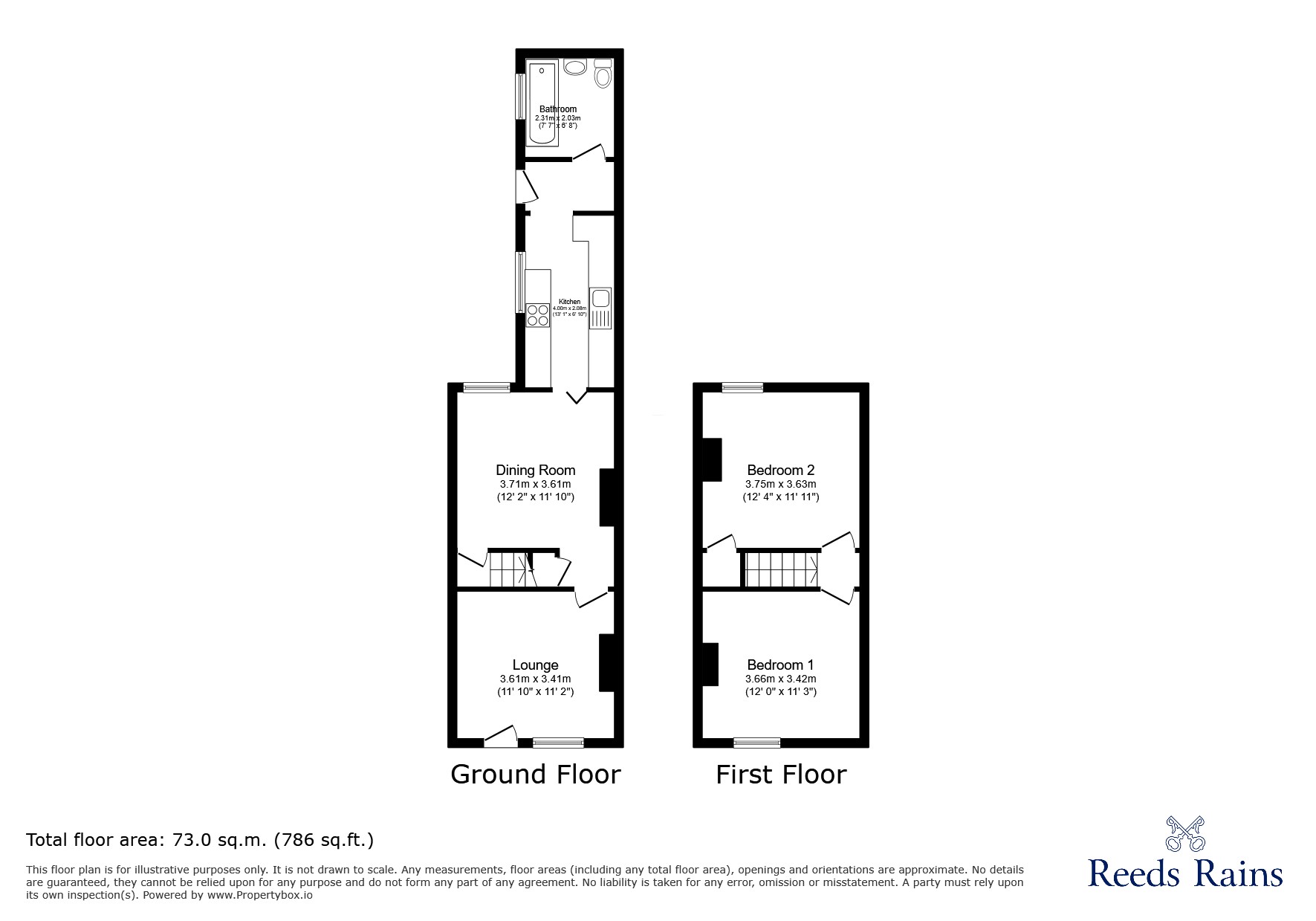 Tintern Street, Staffordshire floorplan
