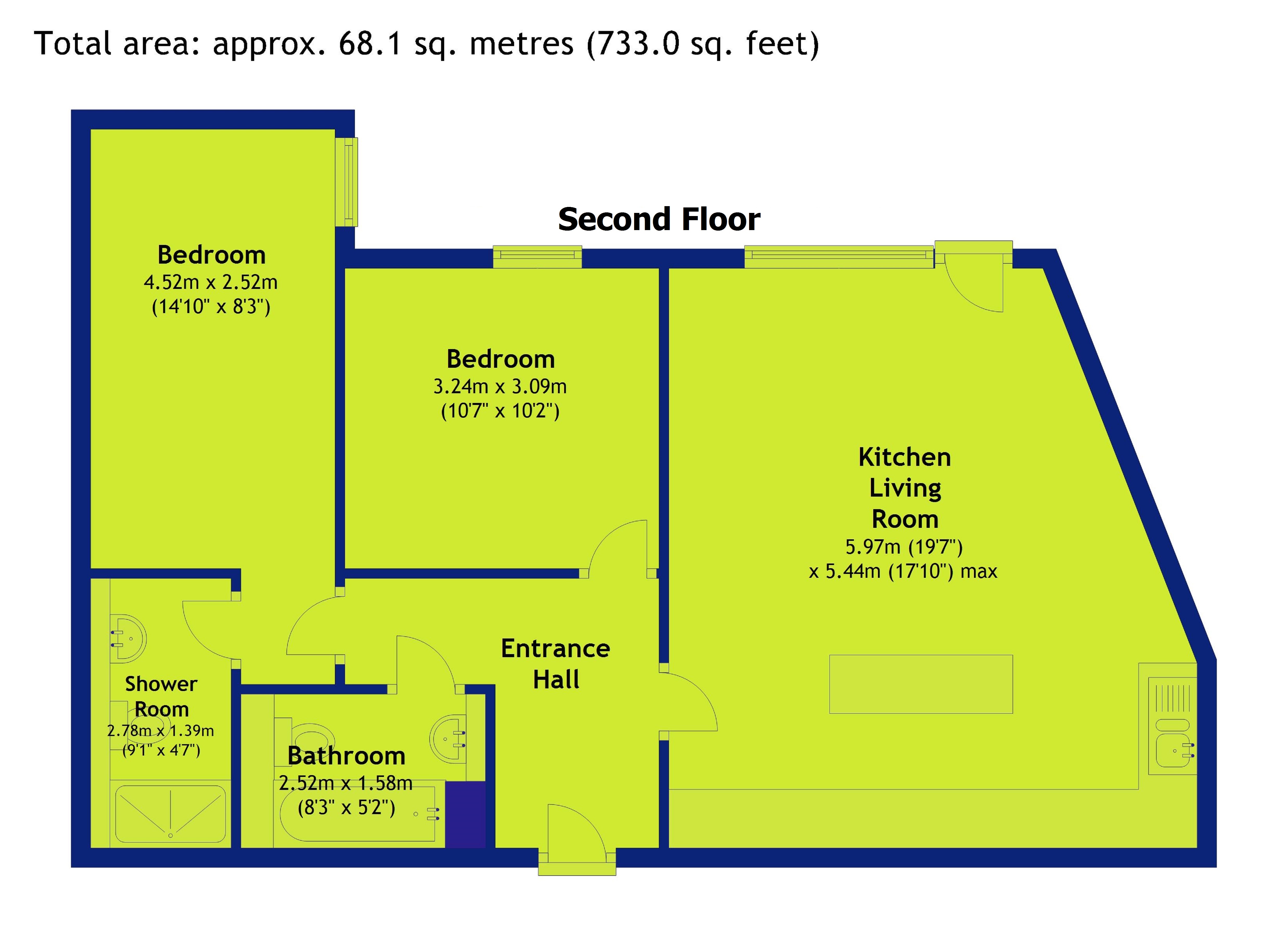 2 Bedrooms Flat for sale in Barrack Lane, Nottingham NG7