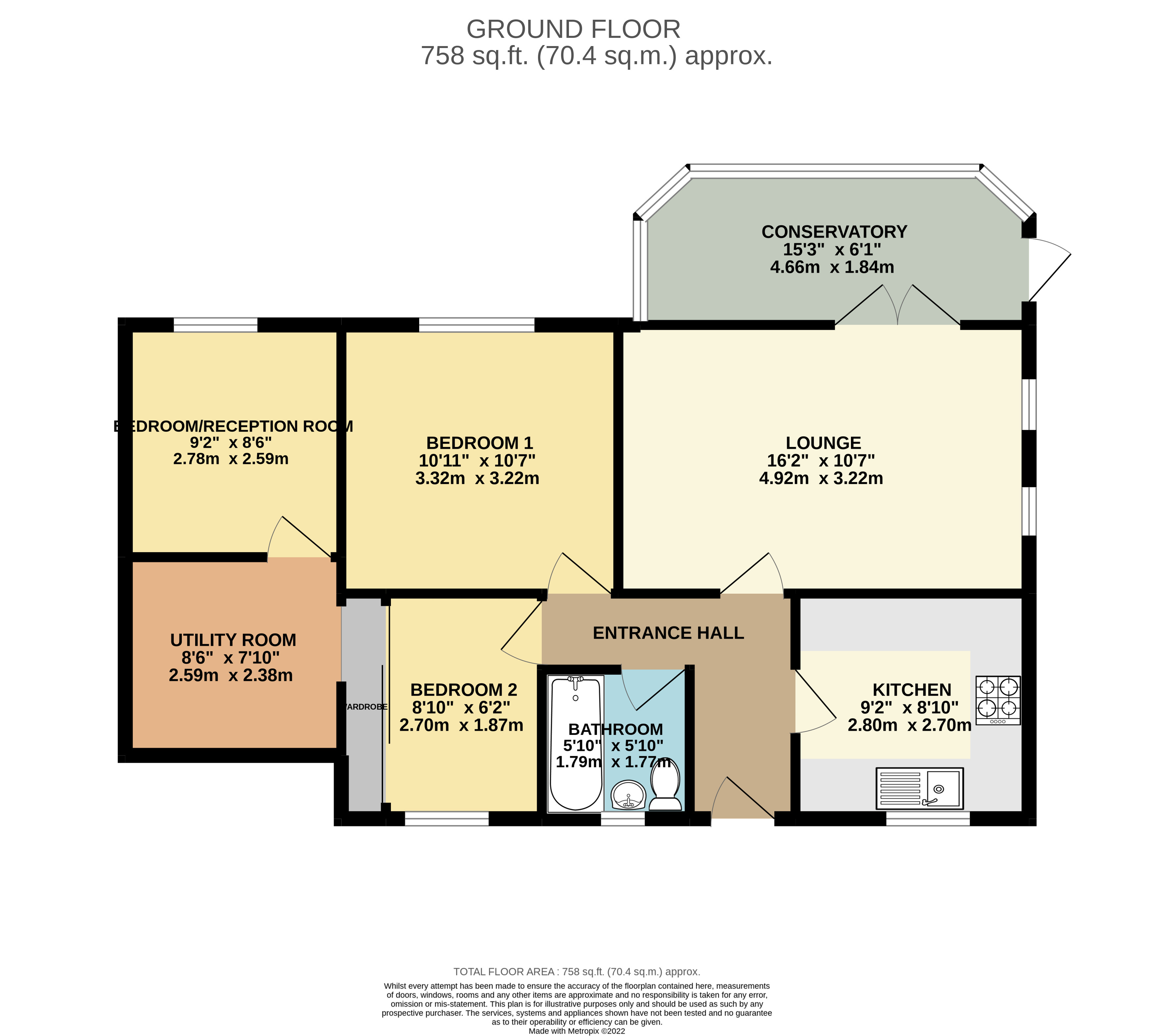 Littlebourne, Murdishaw, Runcorn WA7, 3 bedroom detached bungalow for
