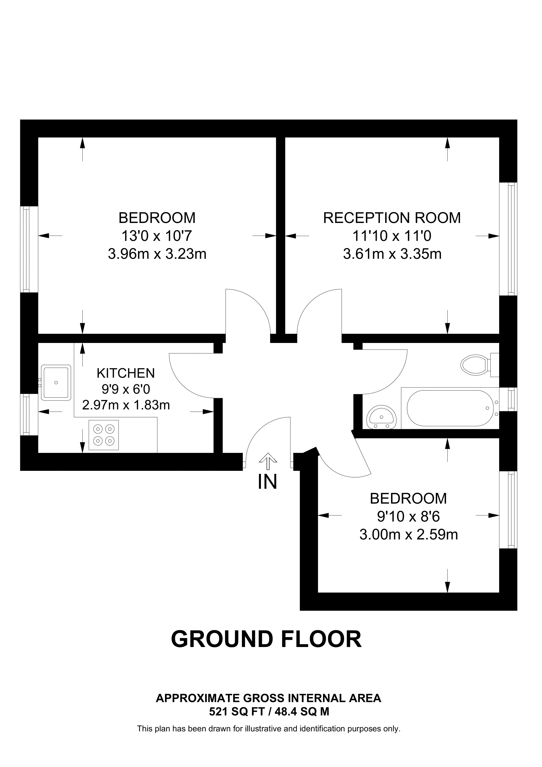Darwin Court, Plaistow floorplan