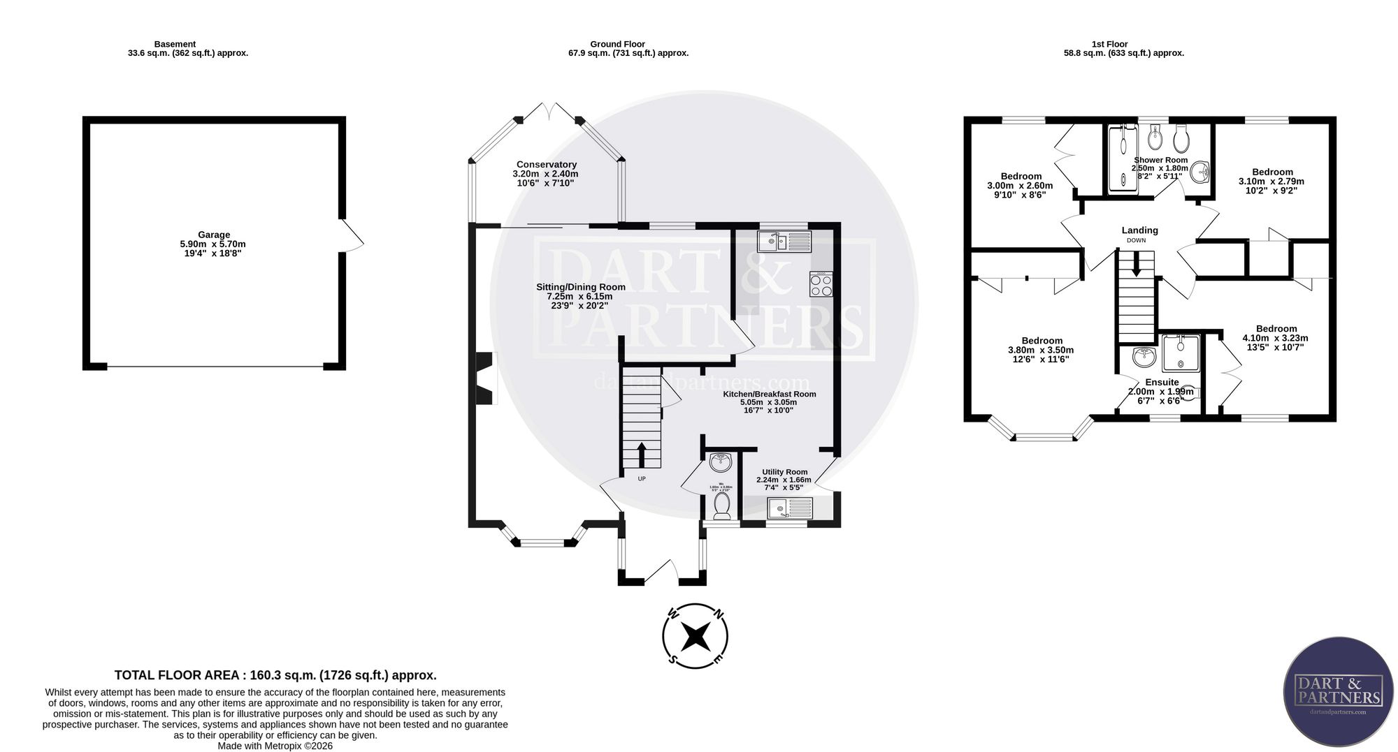 4 Pine Close, Teignmouth floorplan