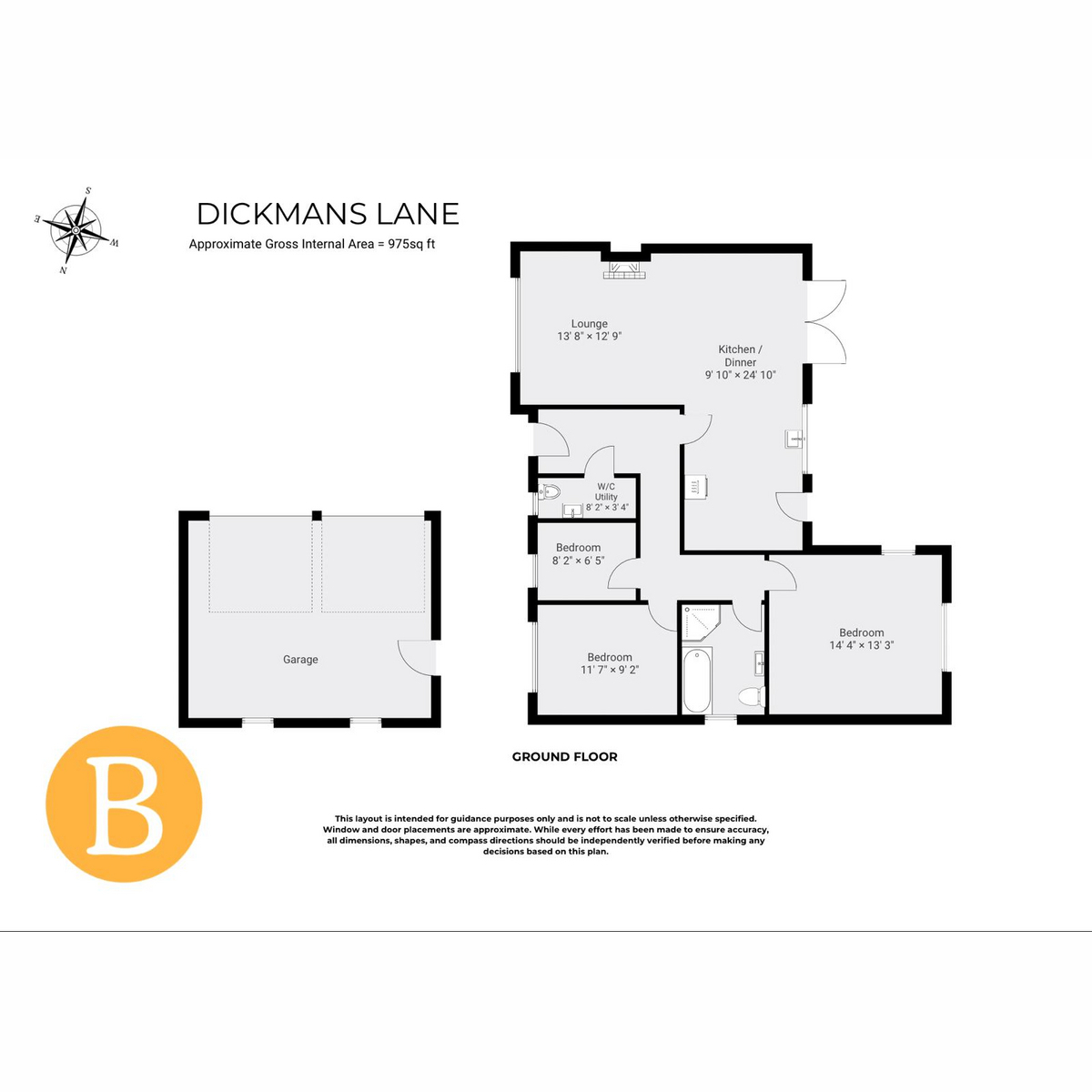 14, Dickmans Lane, Harby floorplan