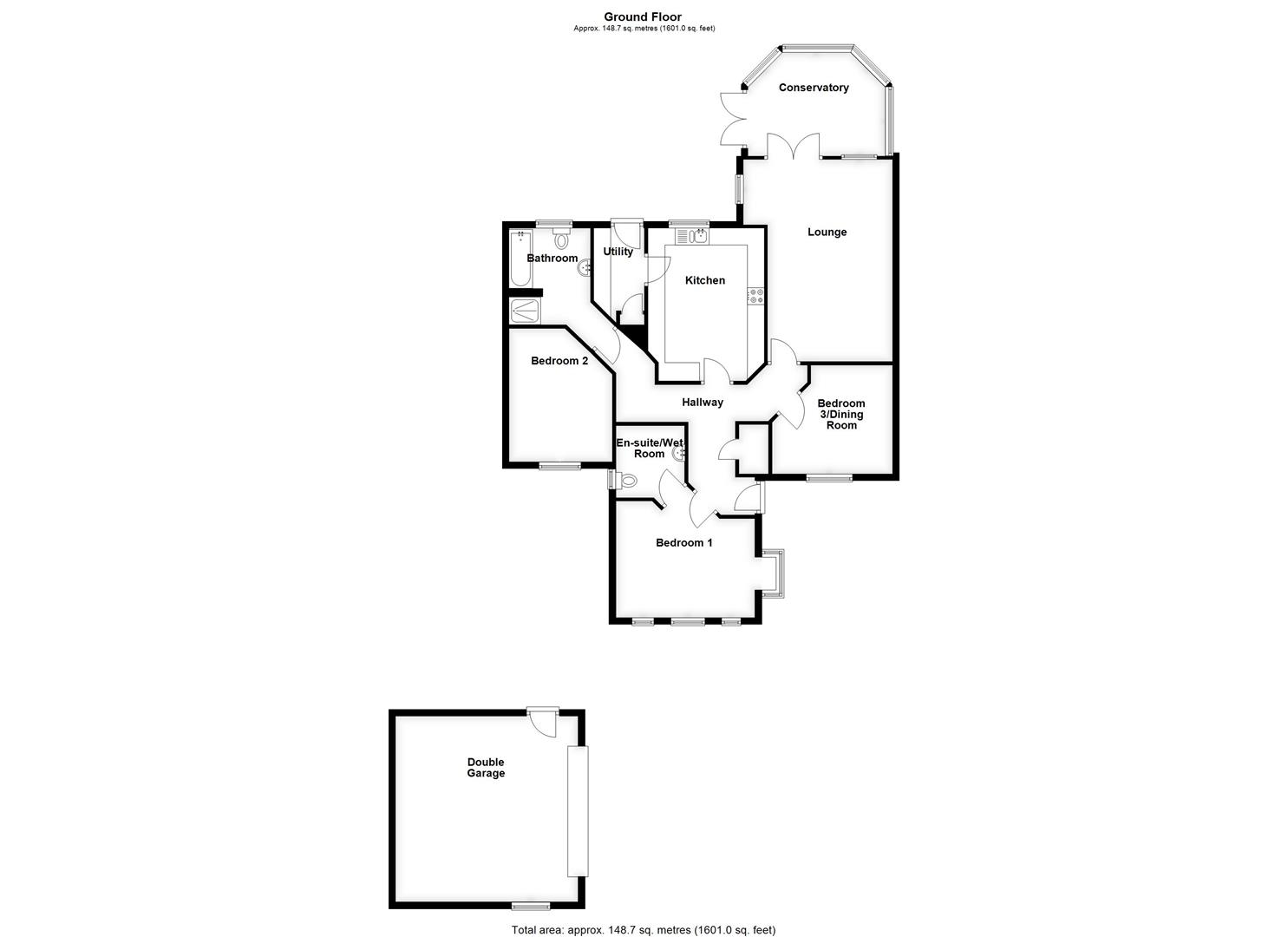 3 Church View, Topsgate, Spalding floorplan