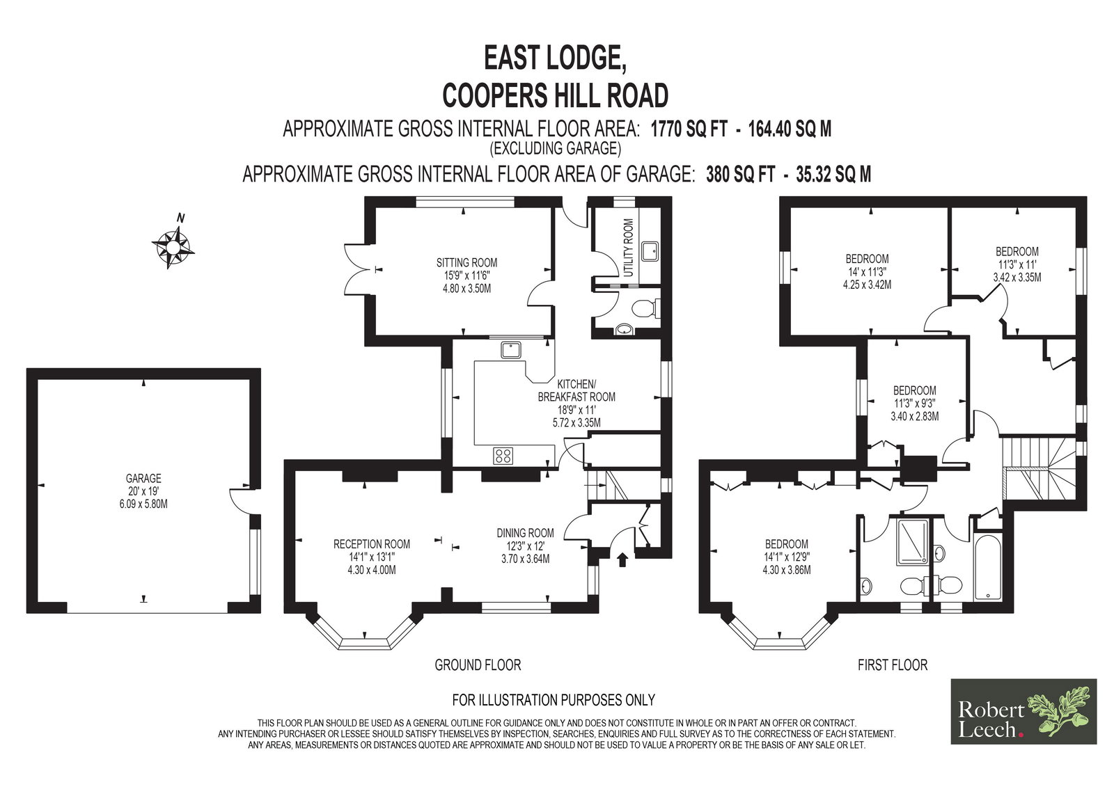Holmesdale,East Lodge, Coopers Hill Road, Redhill floorplan