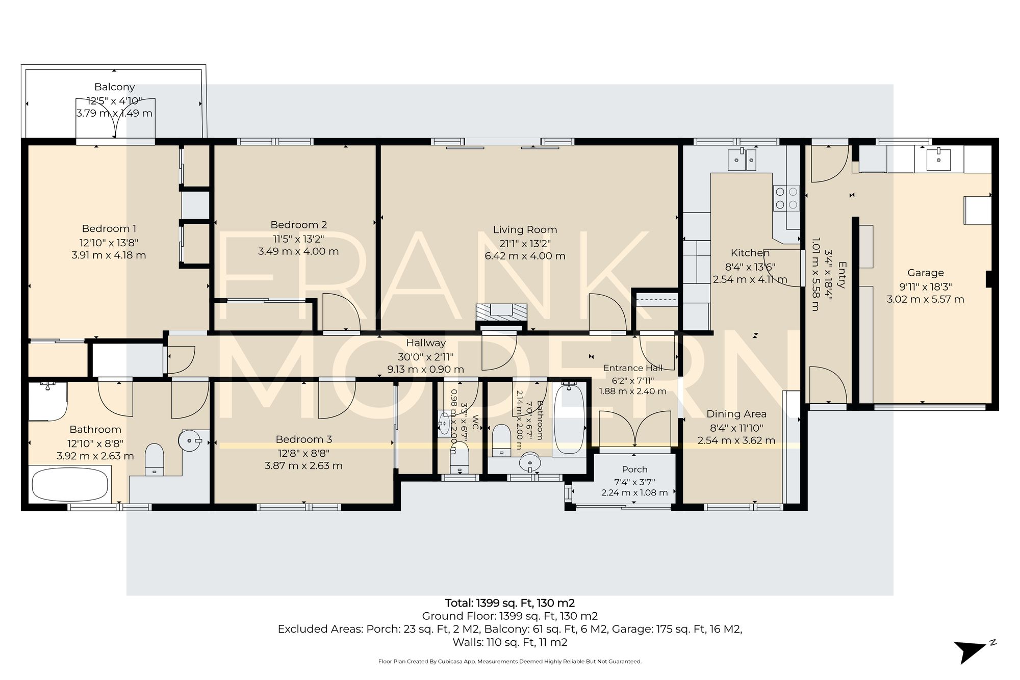 5, Robins Field, Wansford, PE8 floorplan