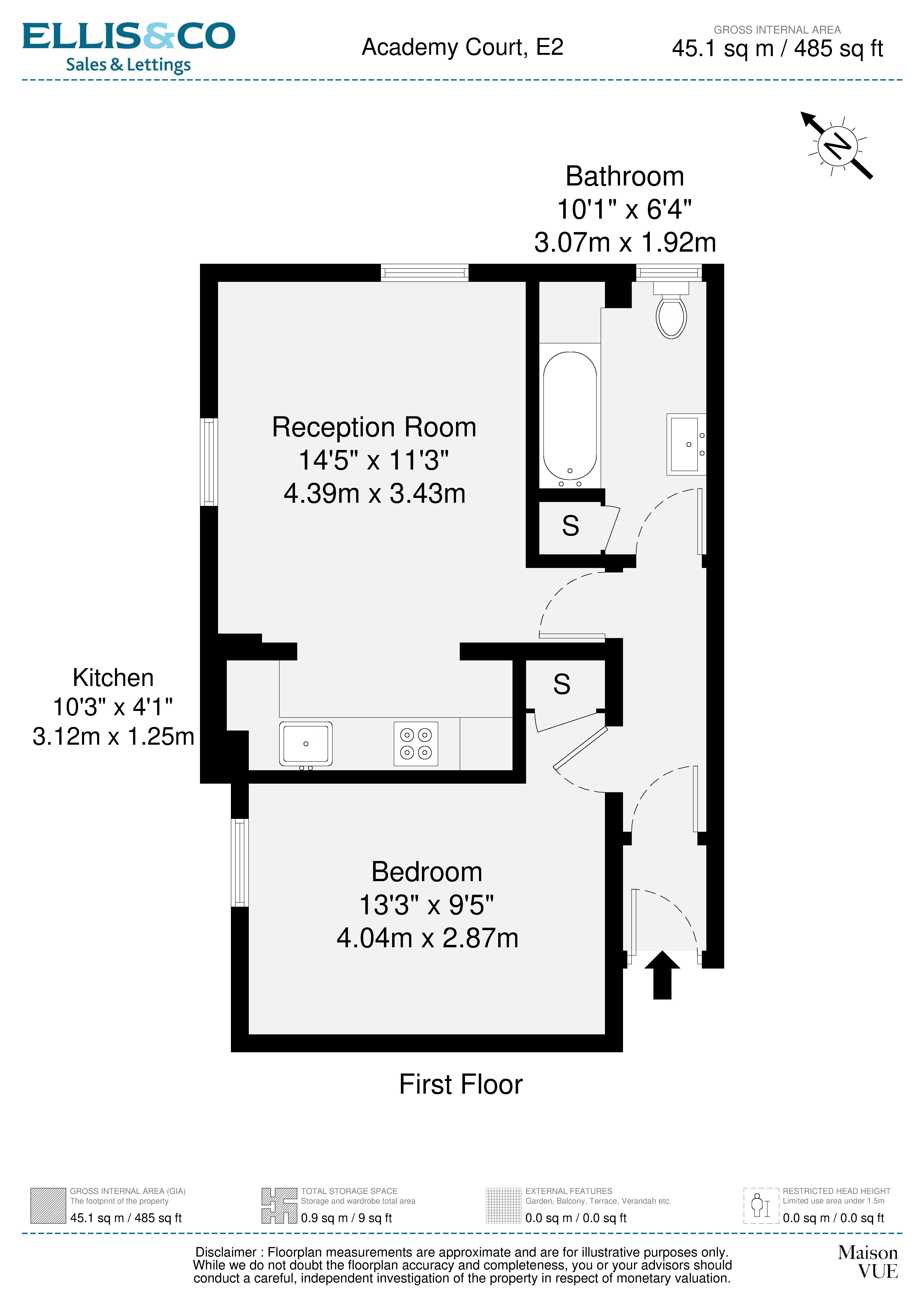 Academy Court, London floorplan