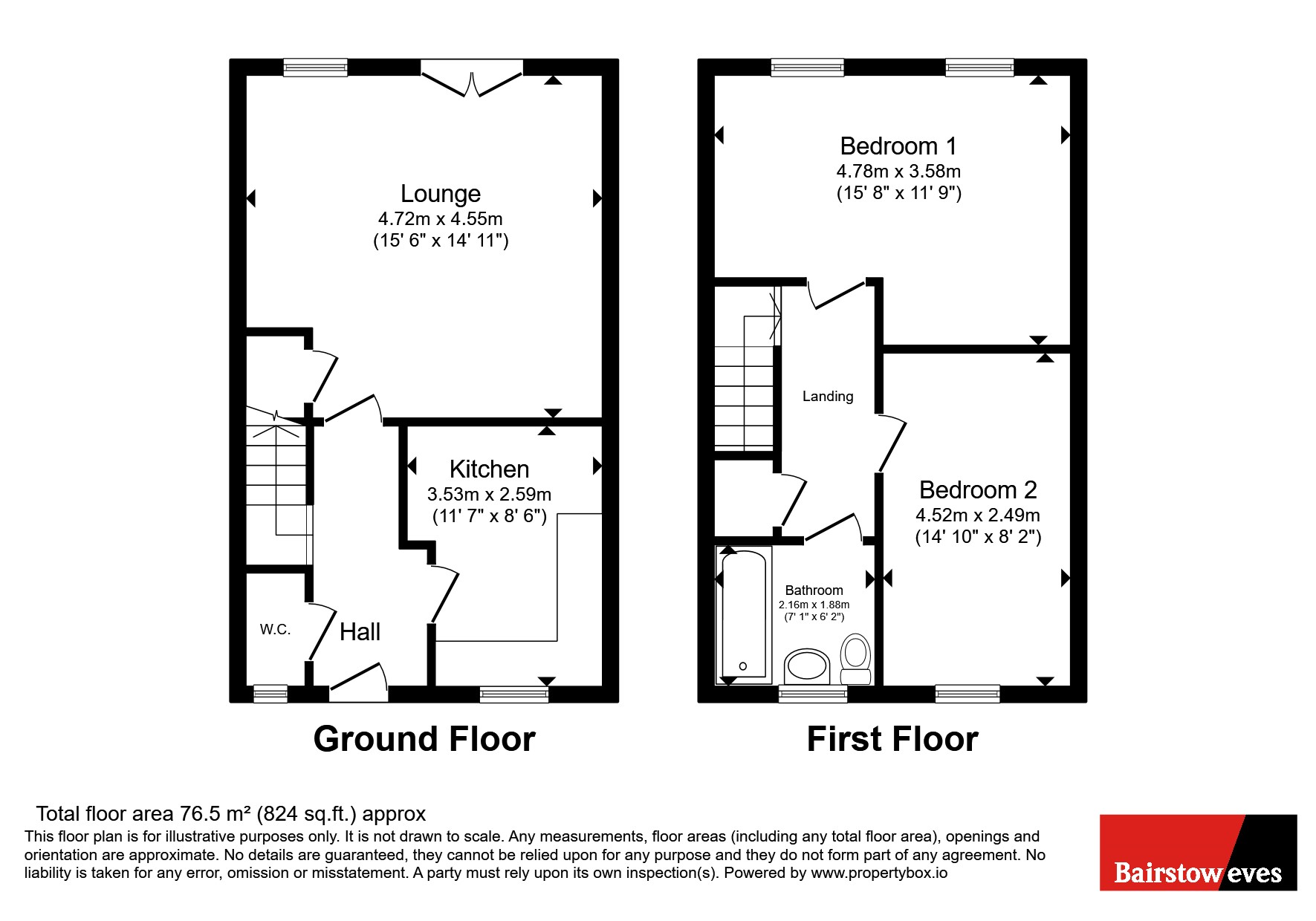 PLOT 45, 6, Stickford Close, Warwickshire floorplan