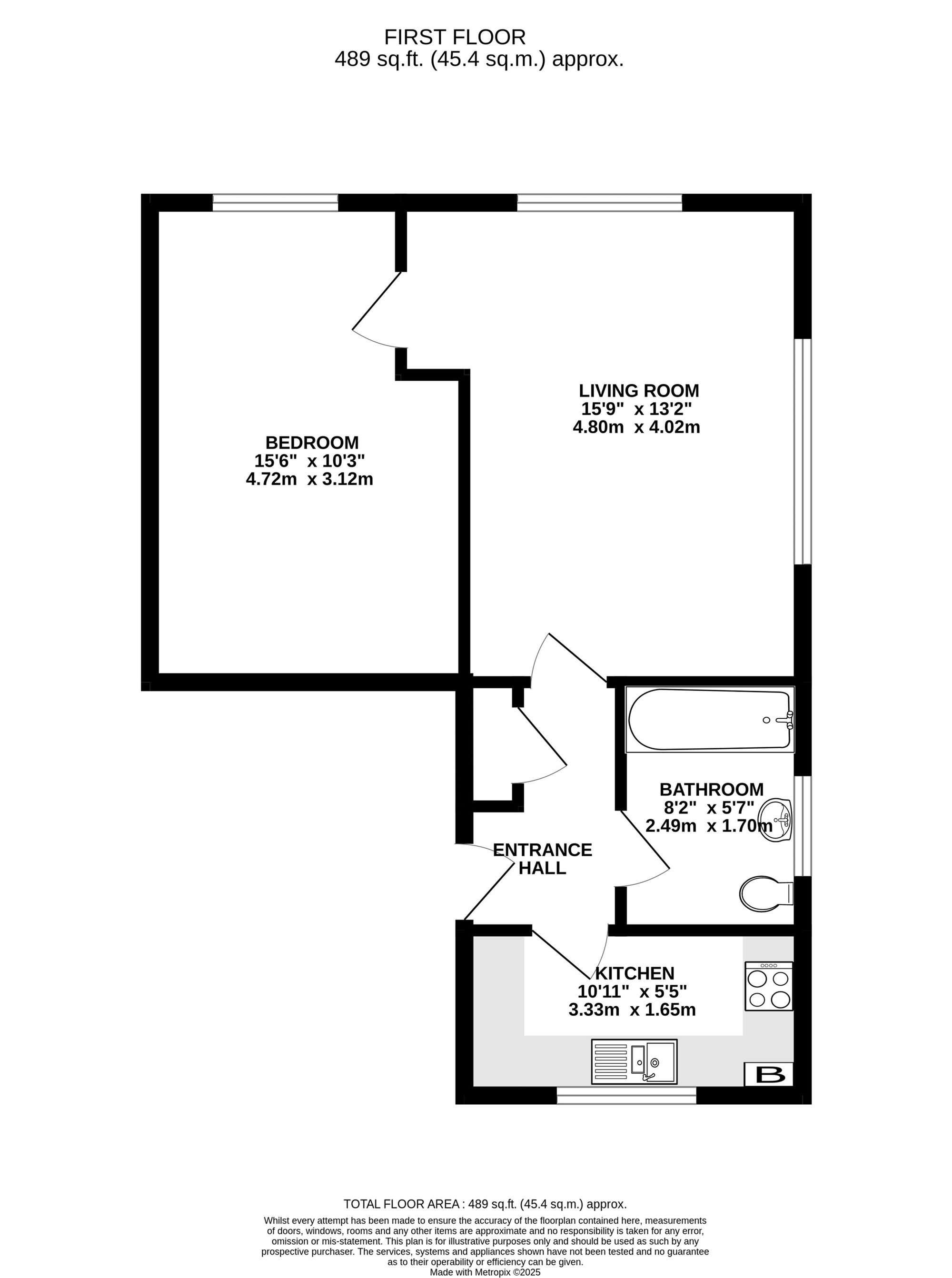 128b Manchester Road, Wilmslow floorplan