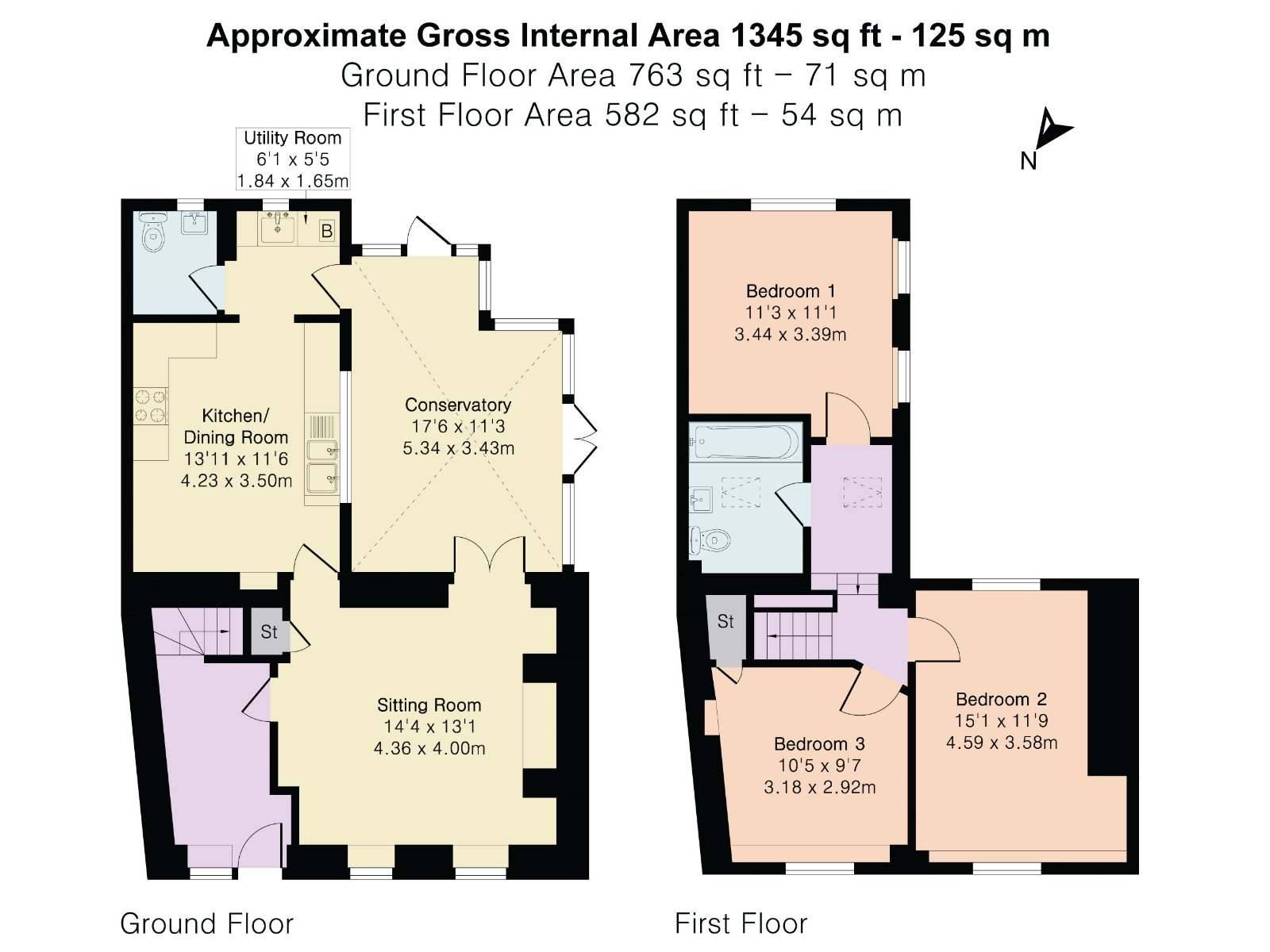 Holly Cottage, 37, Marston Meysey, Wiltshire floorplan