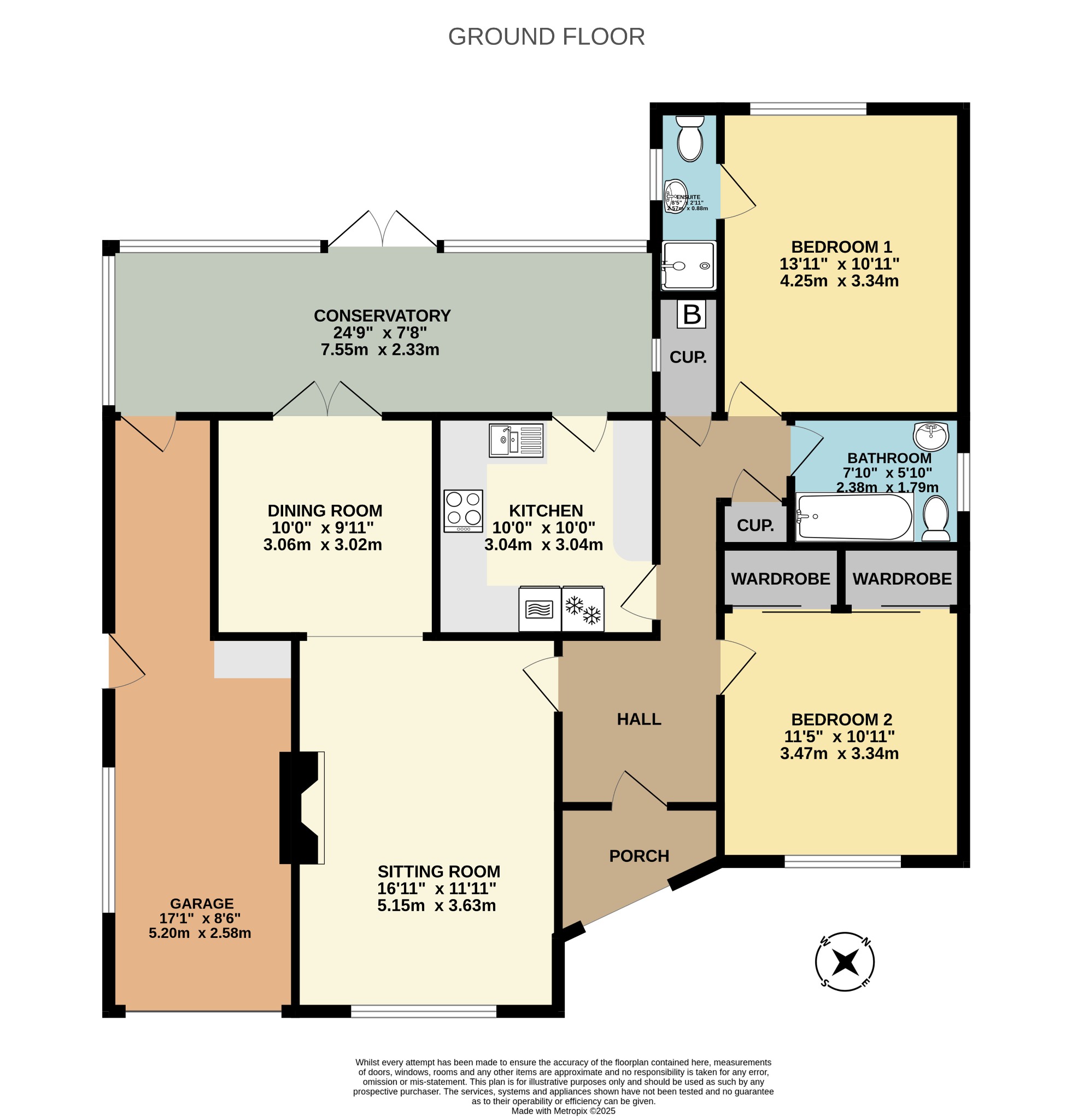 141 St Johns Road, Exmouth floorplan