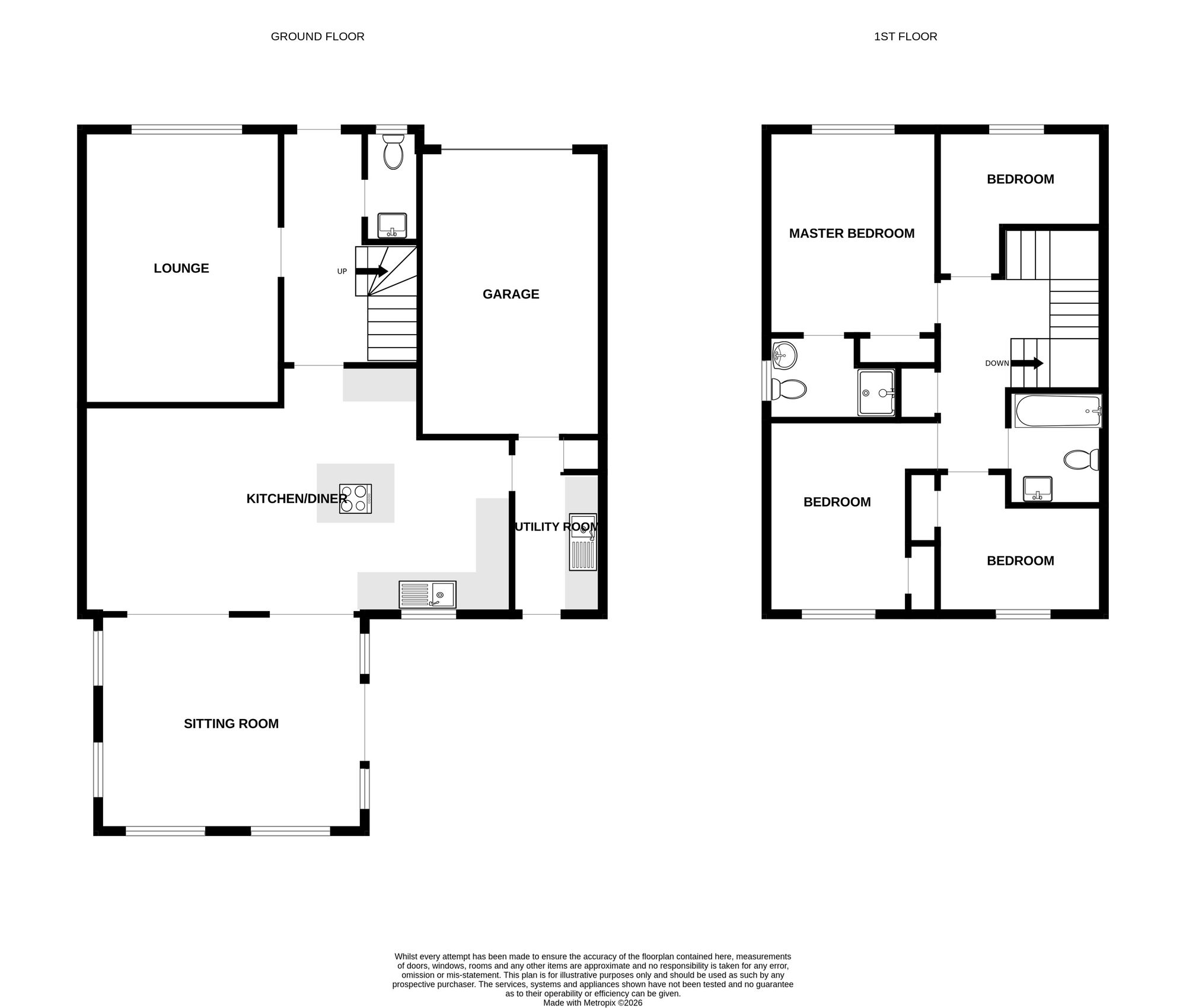 38 Culduthel Mains Gardens, Inverness floorplan