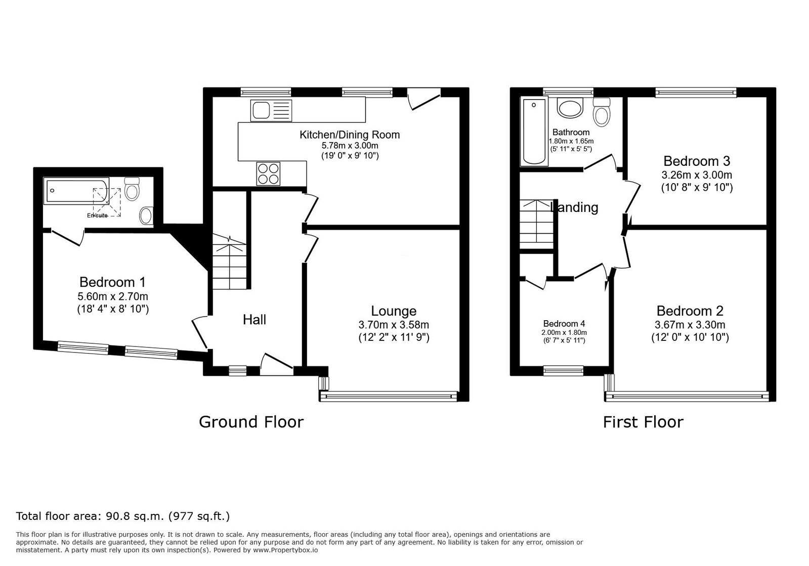 2, The Crescent, Preston floorplan