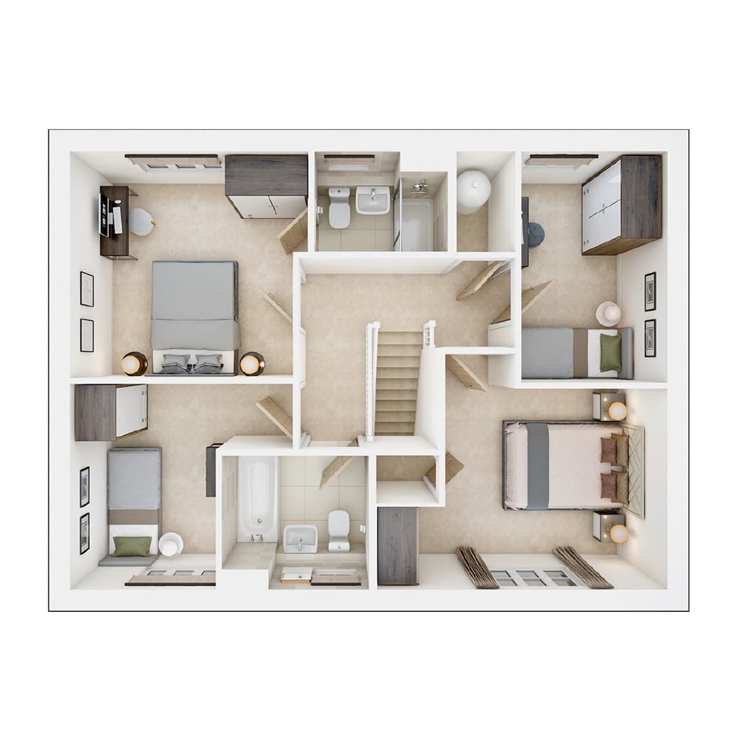 The Tewksdale - Plot 78, Bovingdon Grange Meadows, Meadow Drive, Green Lane, Bovingdon floorplan