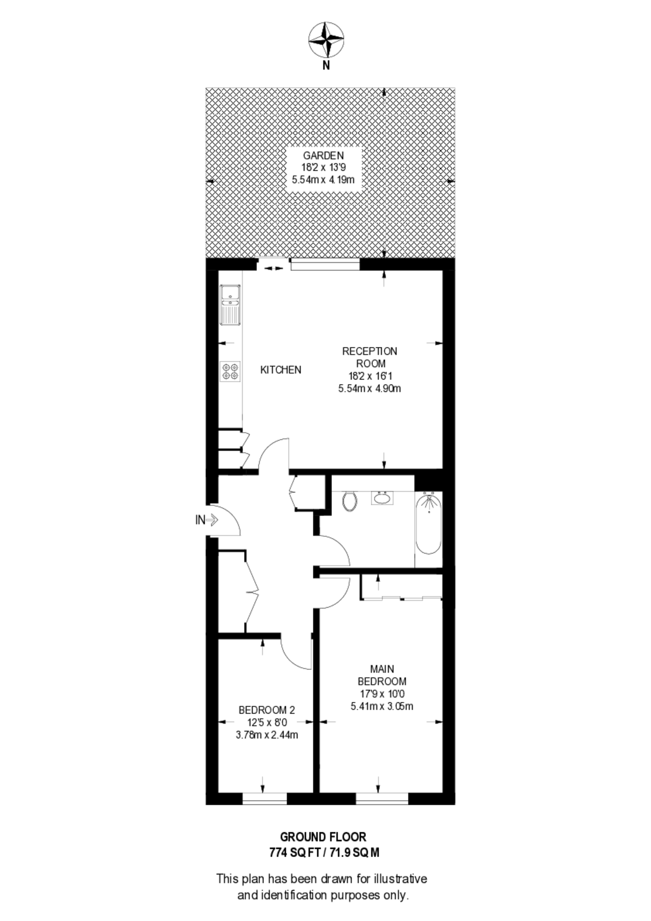 Hansel Road, Maida Vale floorplan