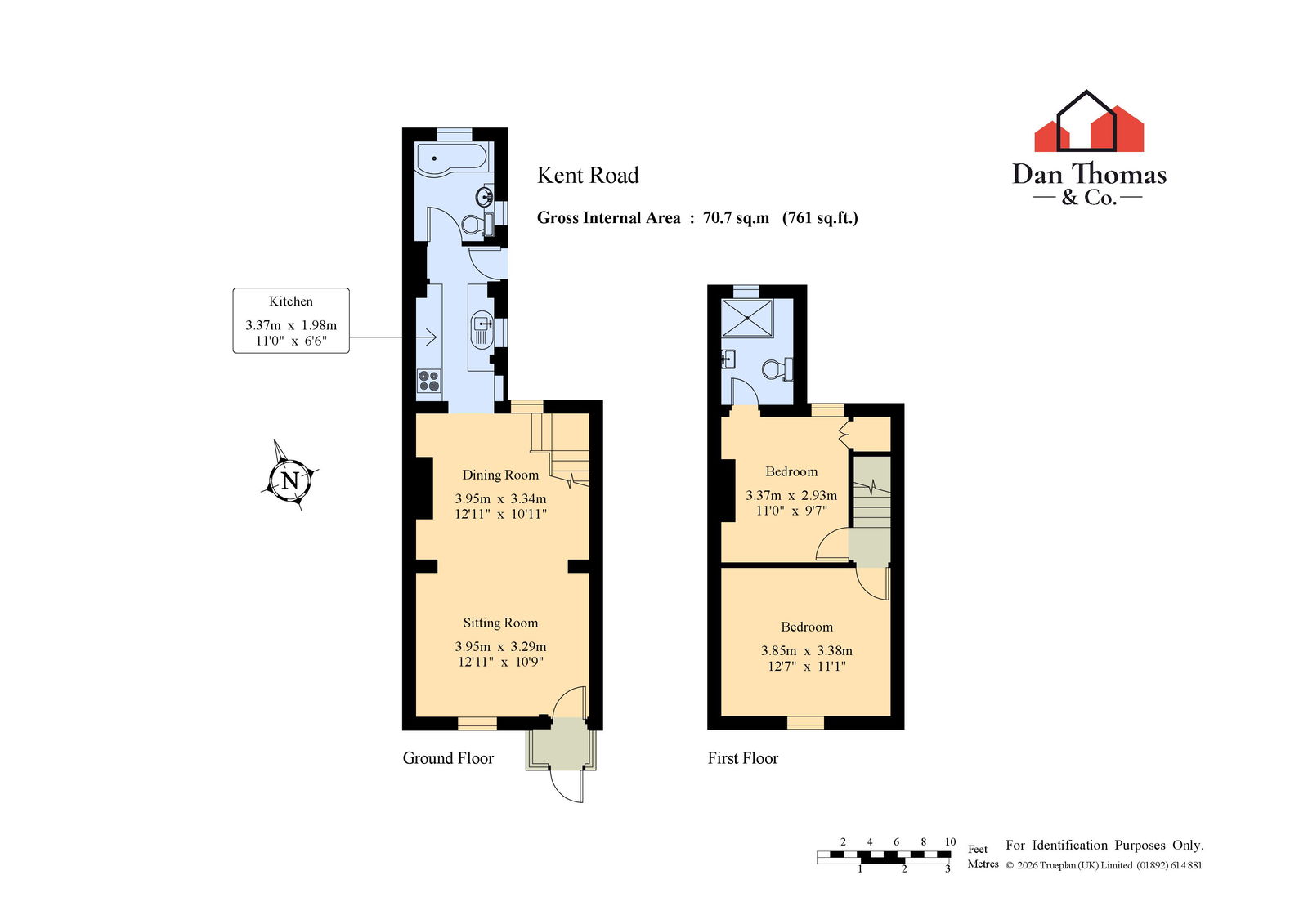 47, Kent Road, Longfield floorplan