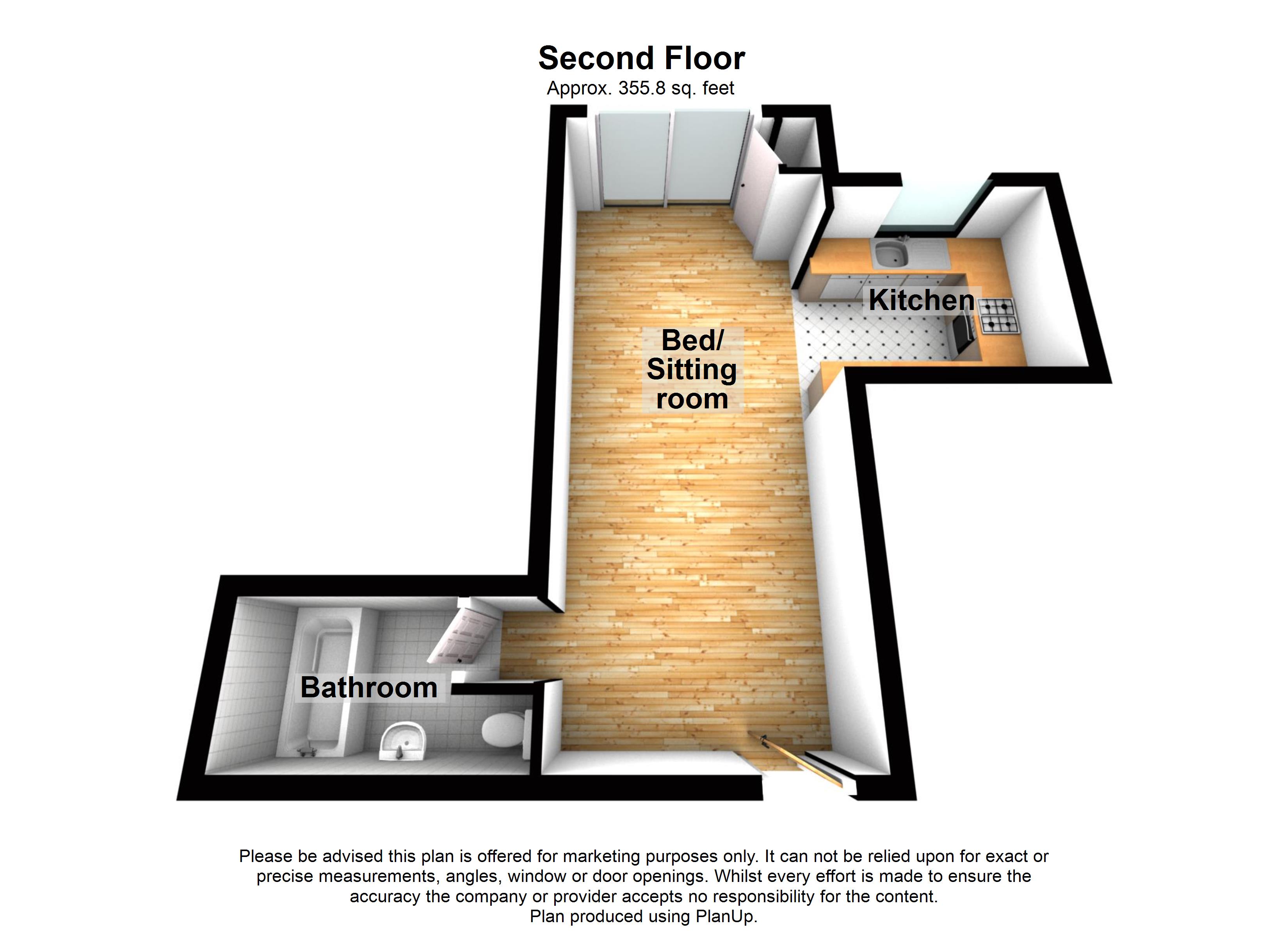 Edward Court, Capstone Road, Chatham, Kent ME5, studio for sale