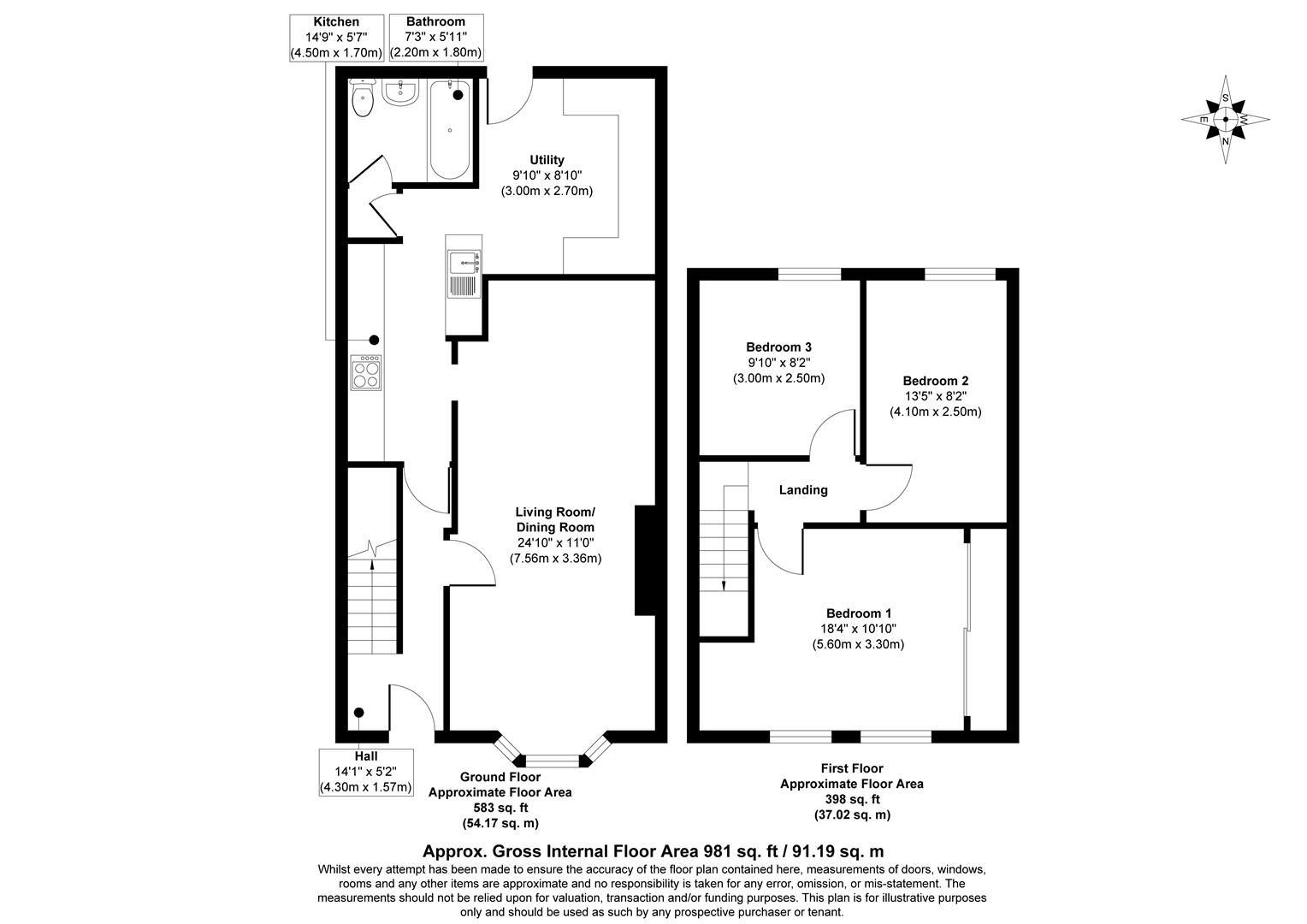350, Ripple Road, Barking floorplan