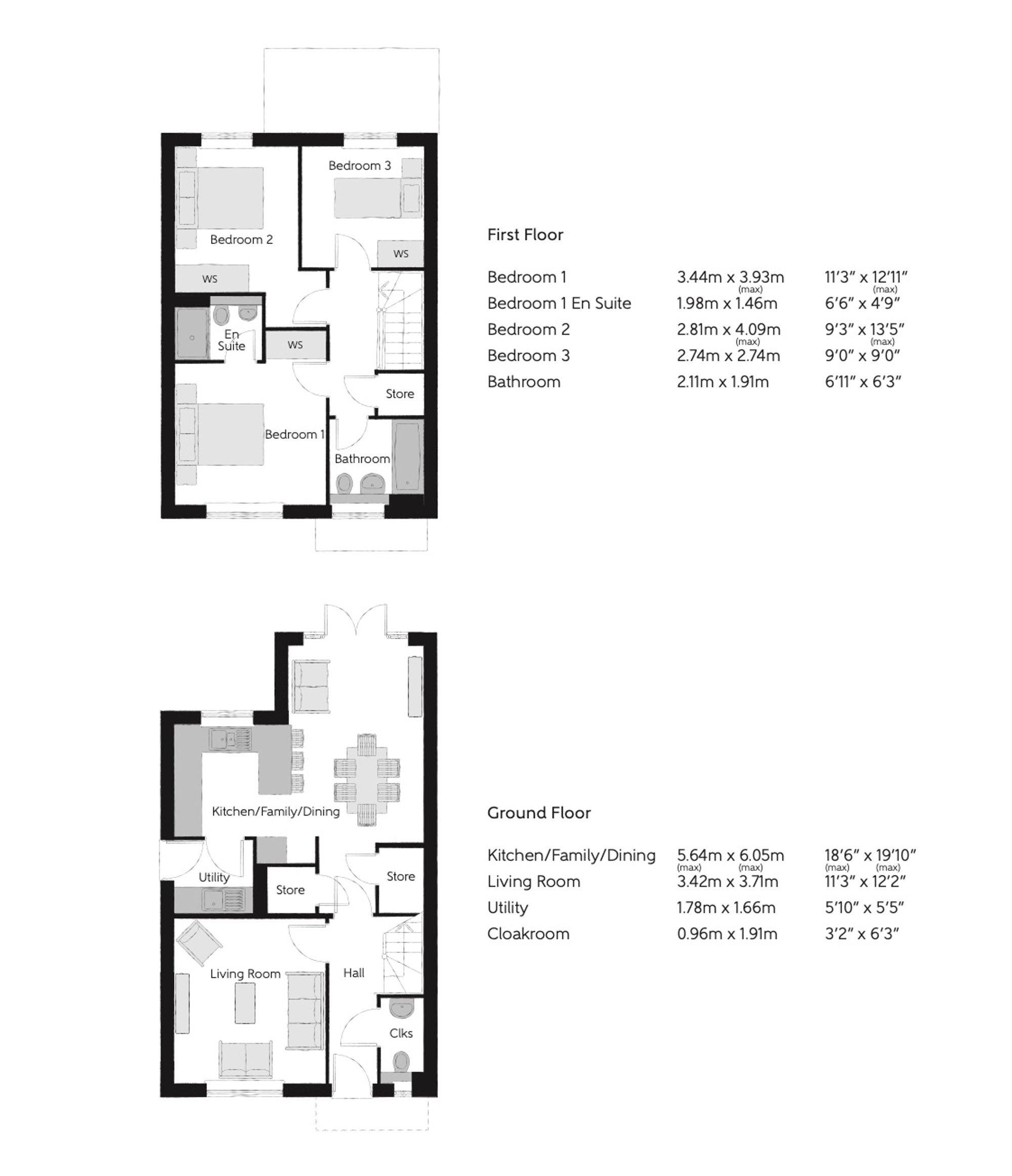 Plot 39, Baldwins Gate Grange, Newcastle Under Lyme floorplan