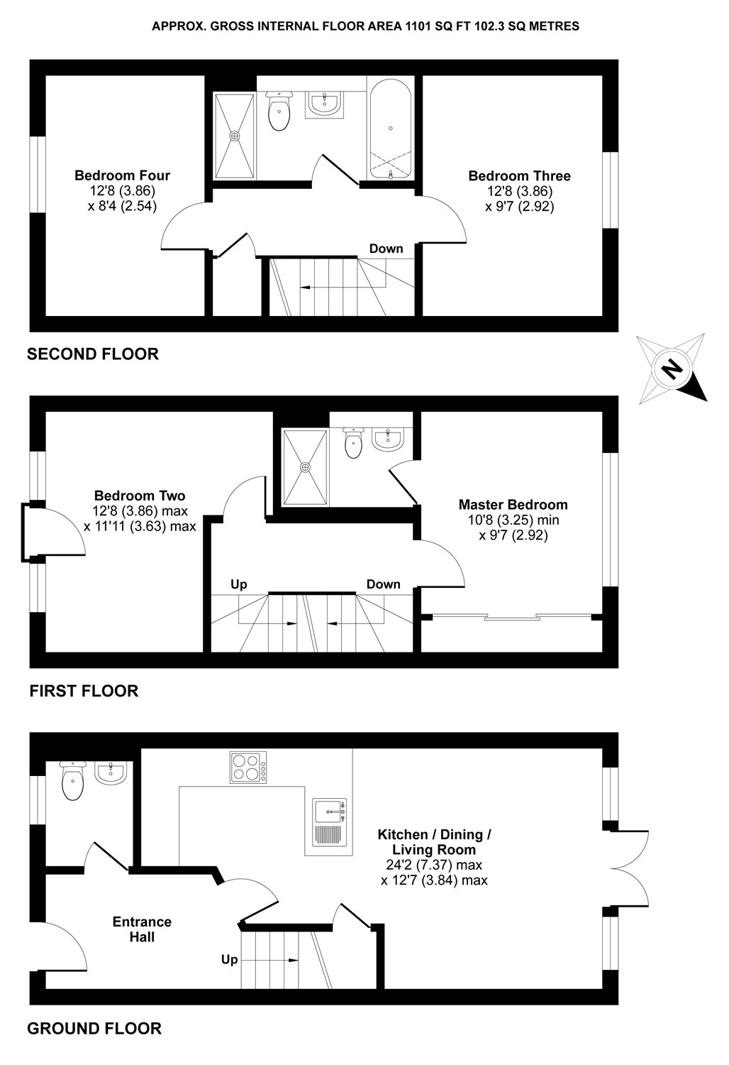 4 Bedrooms Semi-detached house for sale in Champlain Street, Reading, Berkshire RG2