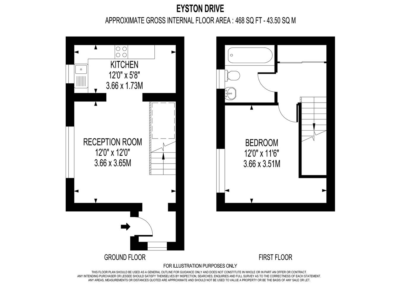 95, Eyston Drive, Weybridge floorplan