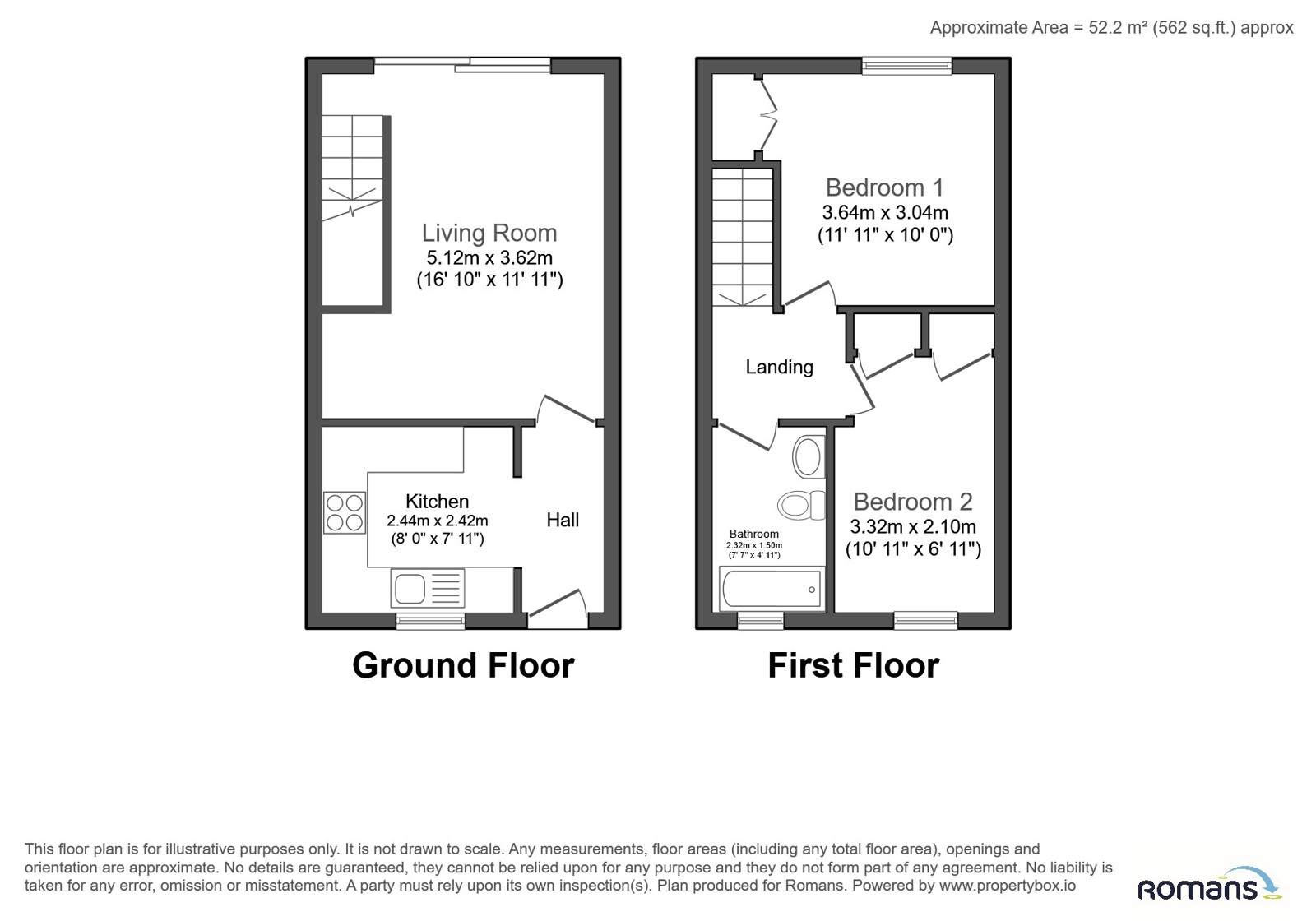 273, Bakers Ground, Bristol floorplan