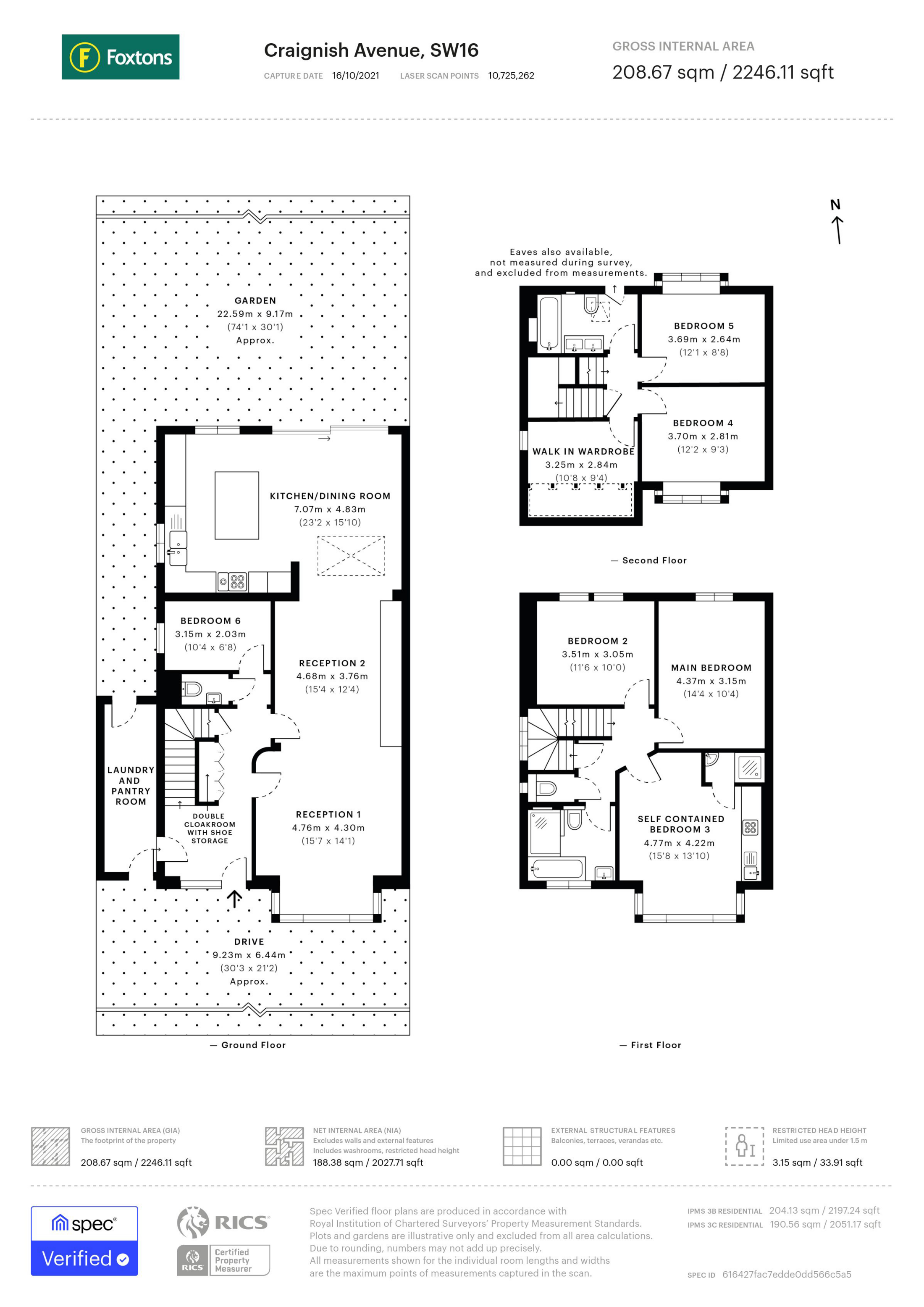 Craignish Avenue, Norbury floorplan